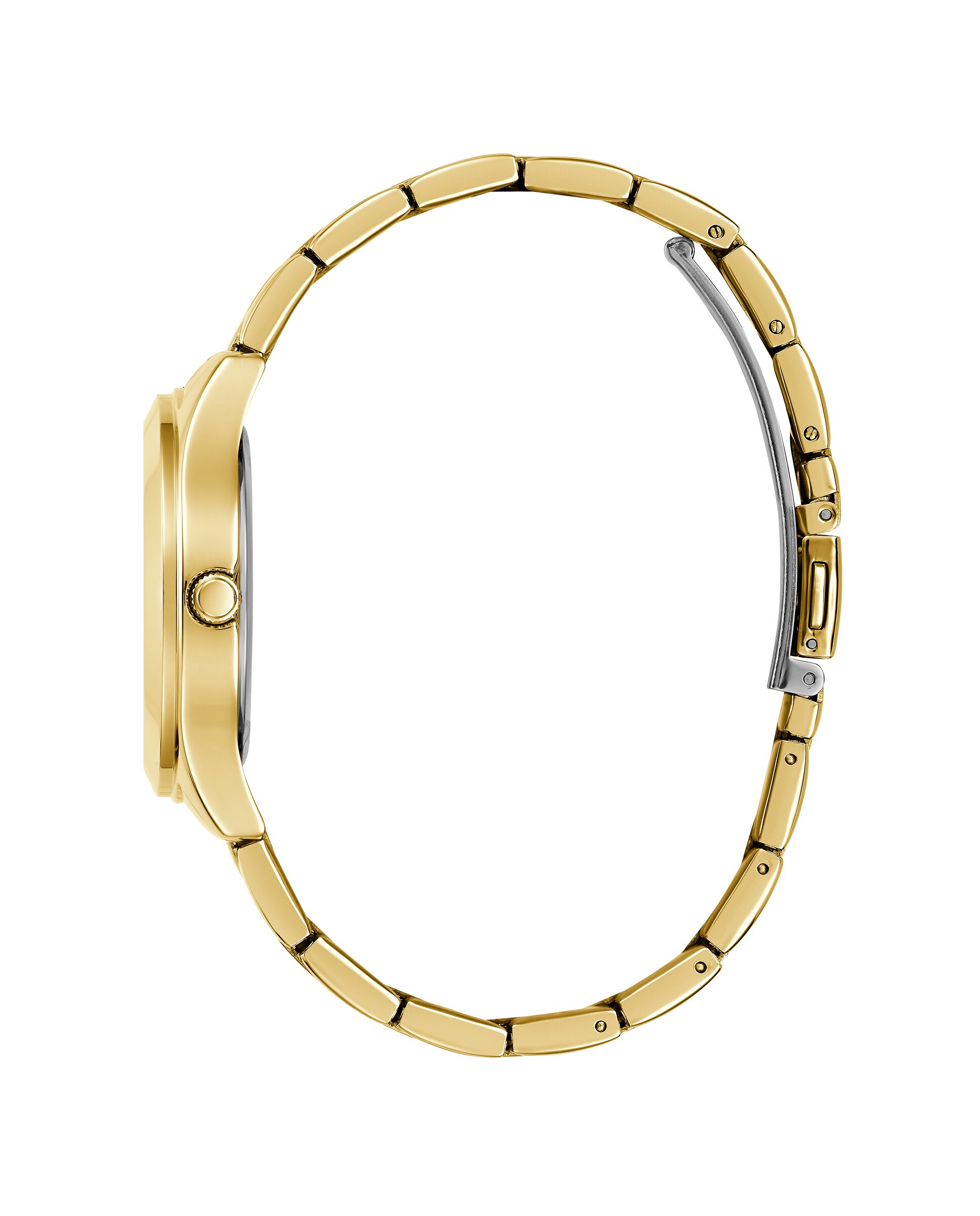 Relógio Tri Plaque Gw0675l2 de Aço e Bracelete em Dourado Ouro-2