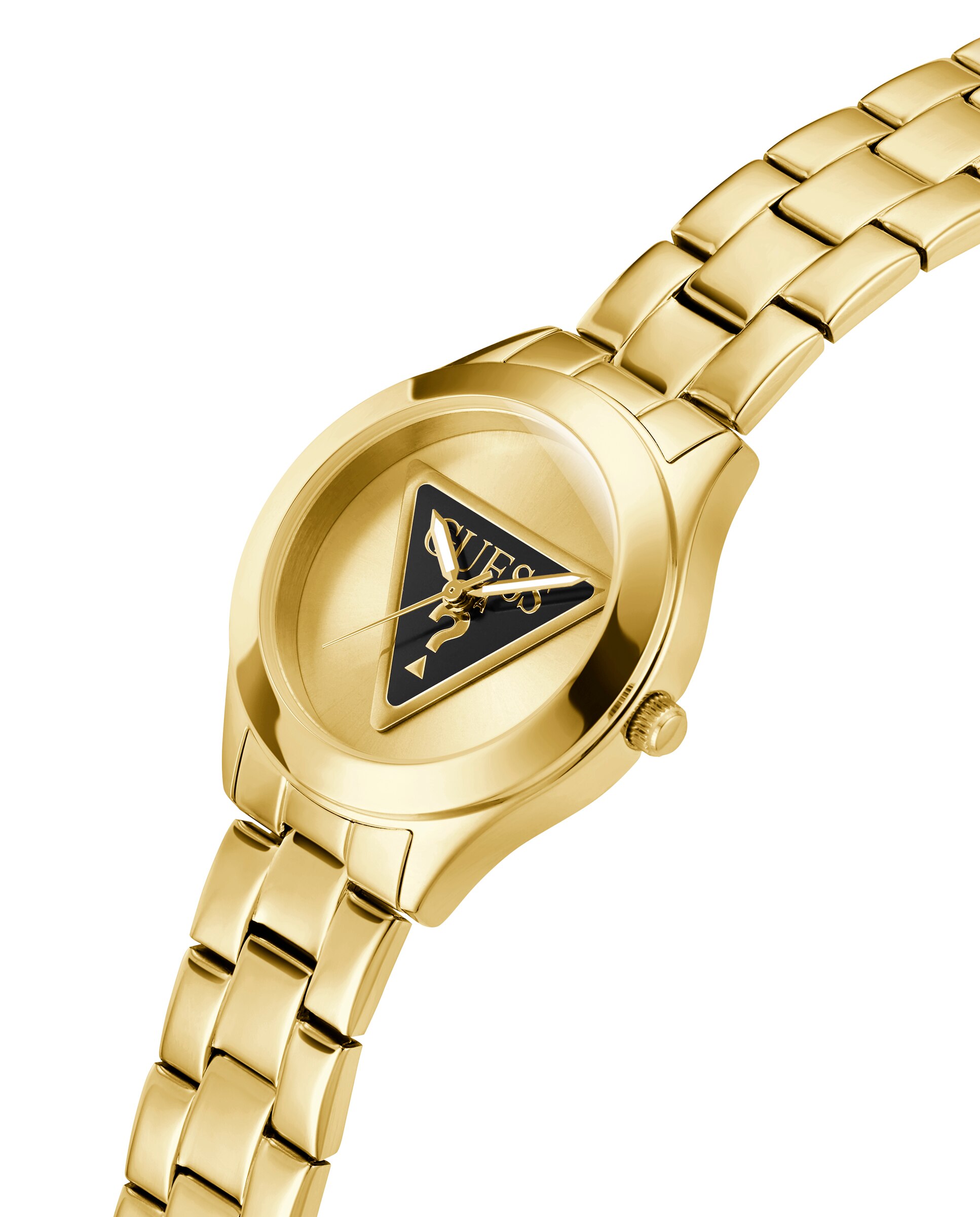 Relógio Tri Plaque Gw0675l2 de Aço e Bracelete em Dourado Ouro-4
