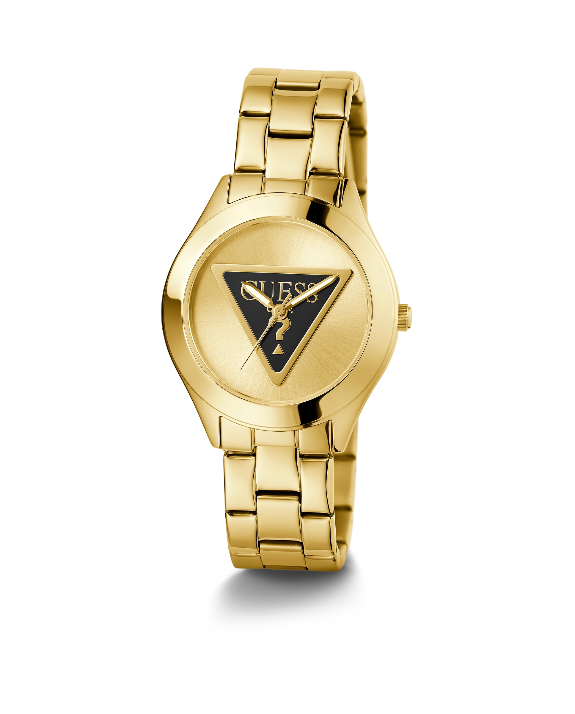 Relógio Tri Plaque Gw0675l2 de Aço e Bracelete em Dourado Ouro-5