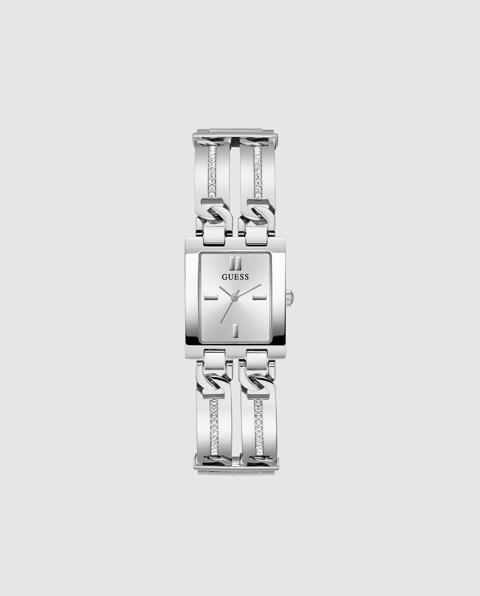 Relógio Mod Id Gw0668l1 de Aço e Bracelete Prateada Prata-1