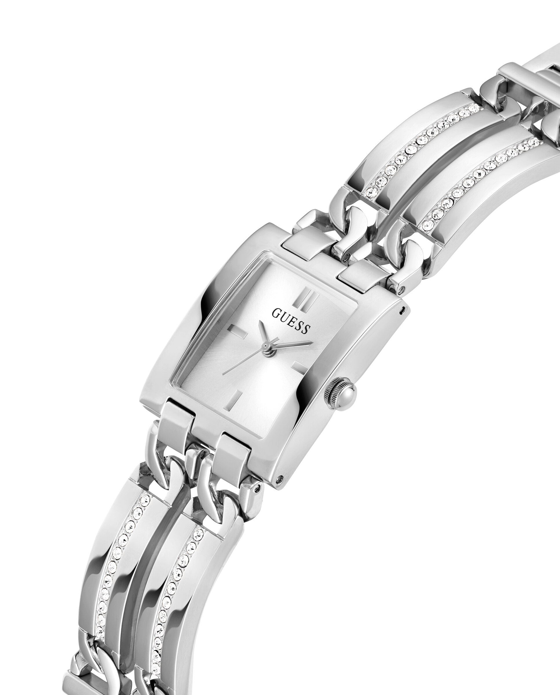 Relógio Mod Id Gw0668l1 de Aço e Bracelete Prateada Prata-4