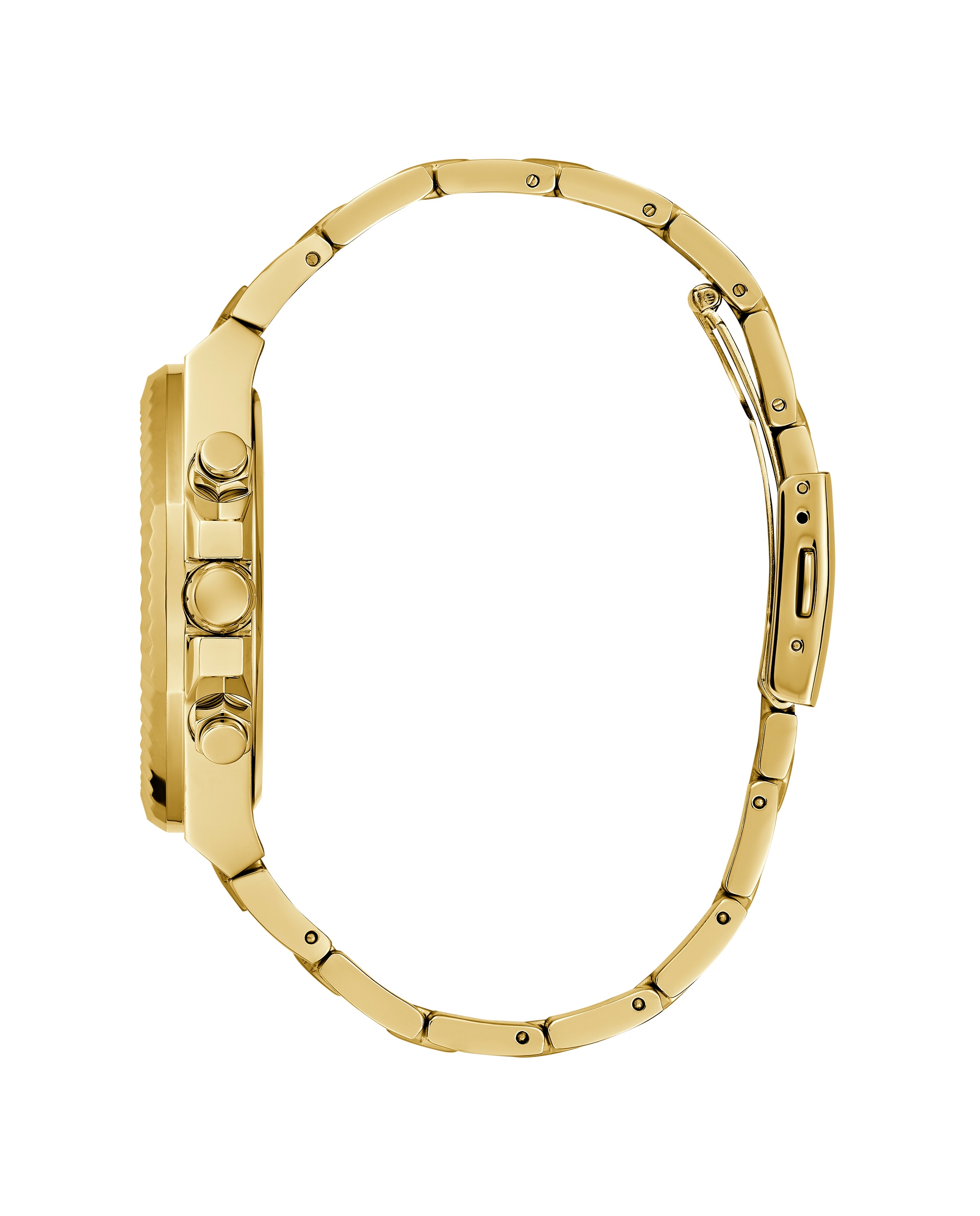 Relógio Equity Gw0703g2 de Aço e Bracelete Dourada Ouro-2