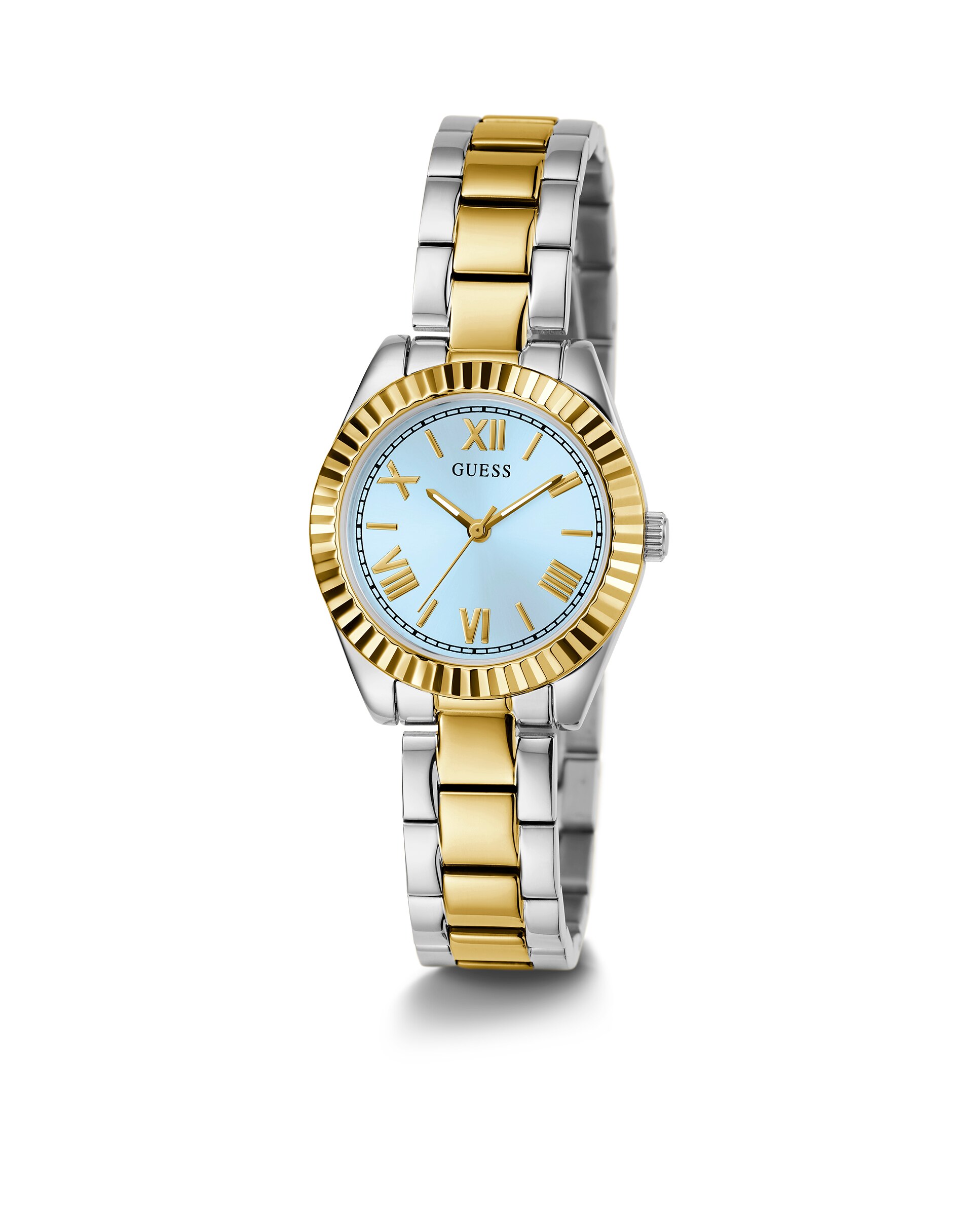 Relógio Mini Luna Gw0687l4 de Aço e Bracelete Prateada Prata-5