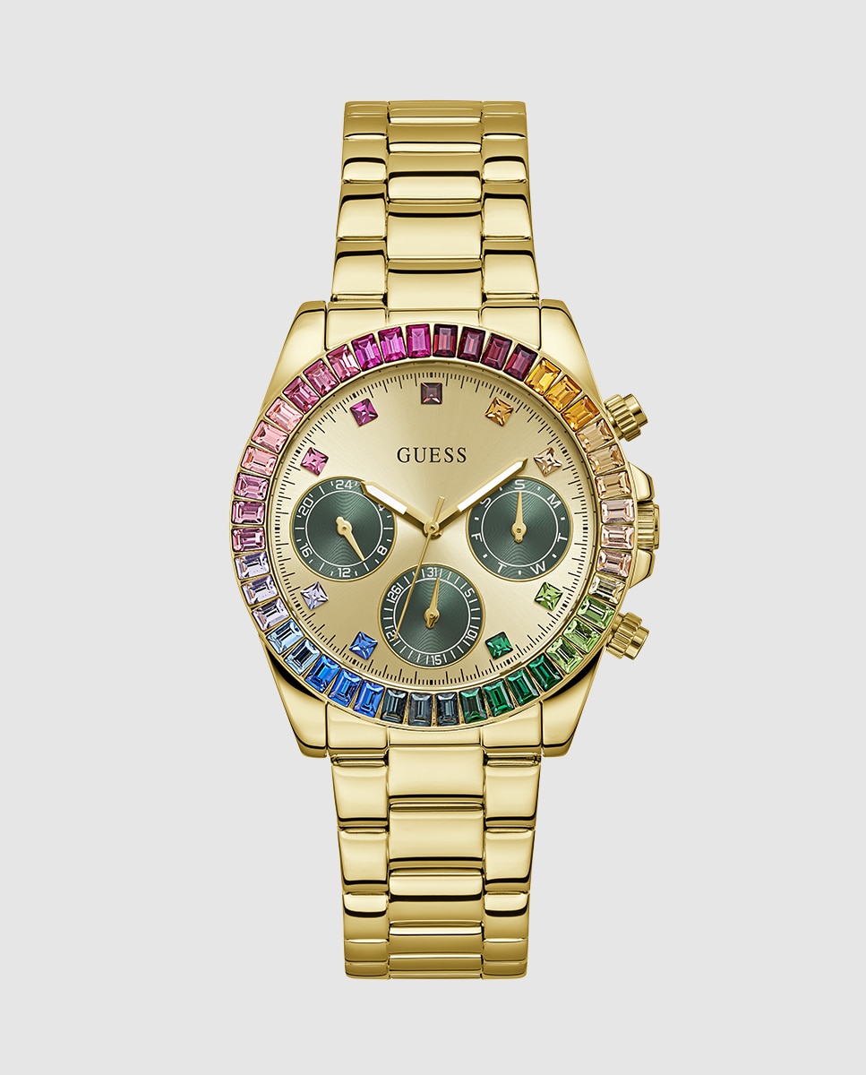 Relógio Halo Gw0690l4 de Aço e Bracelete Dourada Ouro-1
