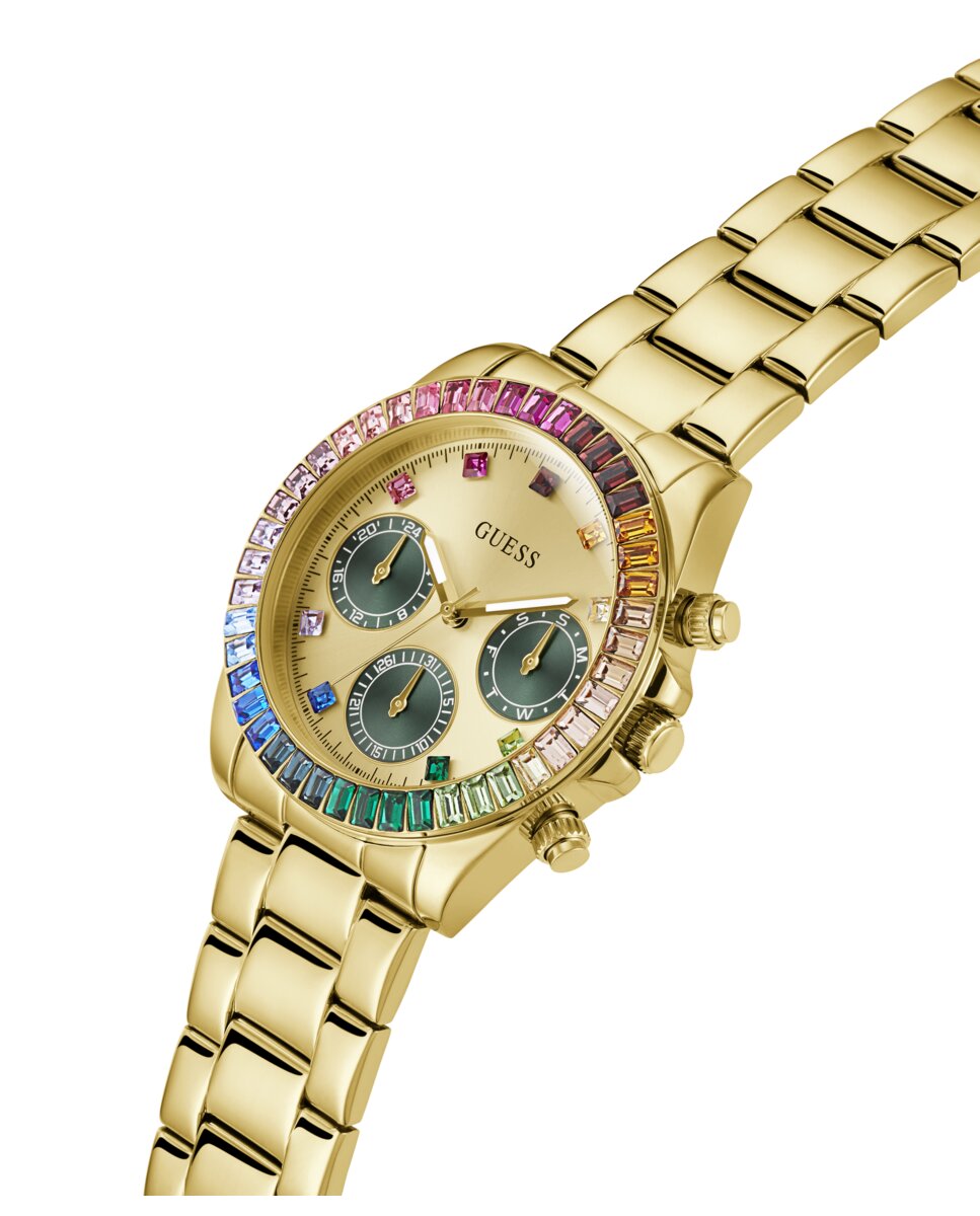 Relógio Halo Gw0690l4 de Aço e Bracelete Dourada Ouro-4