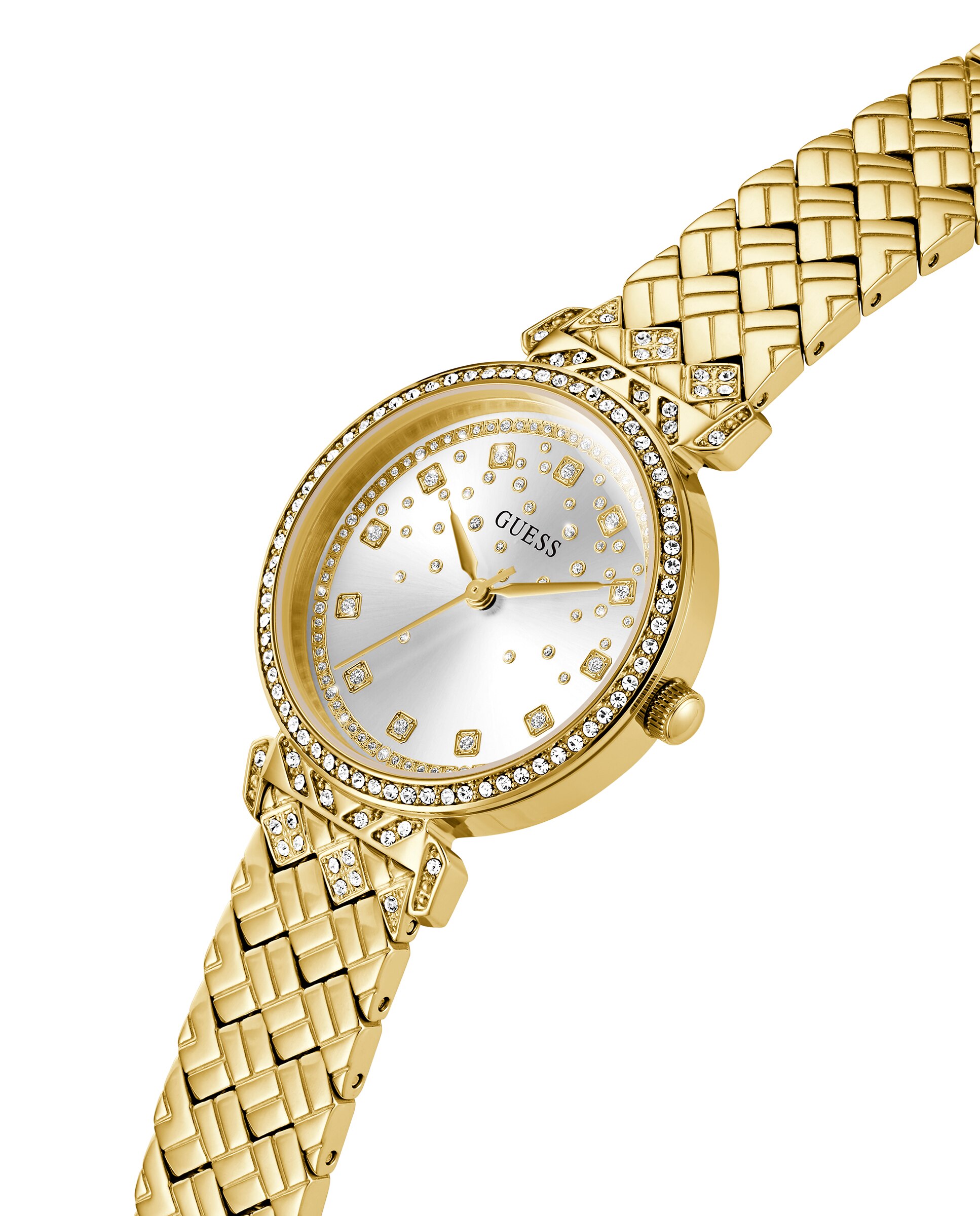 Relógio Enchantment Gw0763l2 de Aço e Bracelete Dourada Ouro-4
