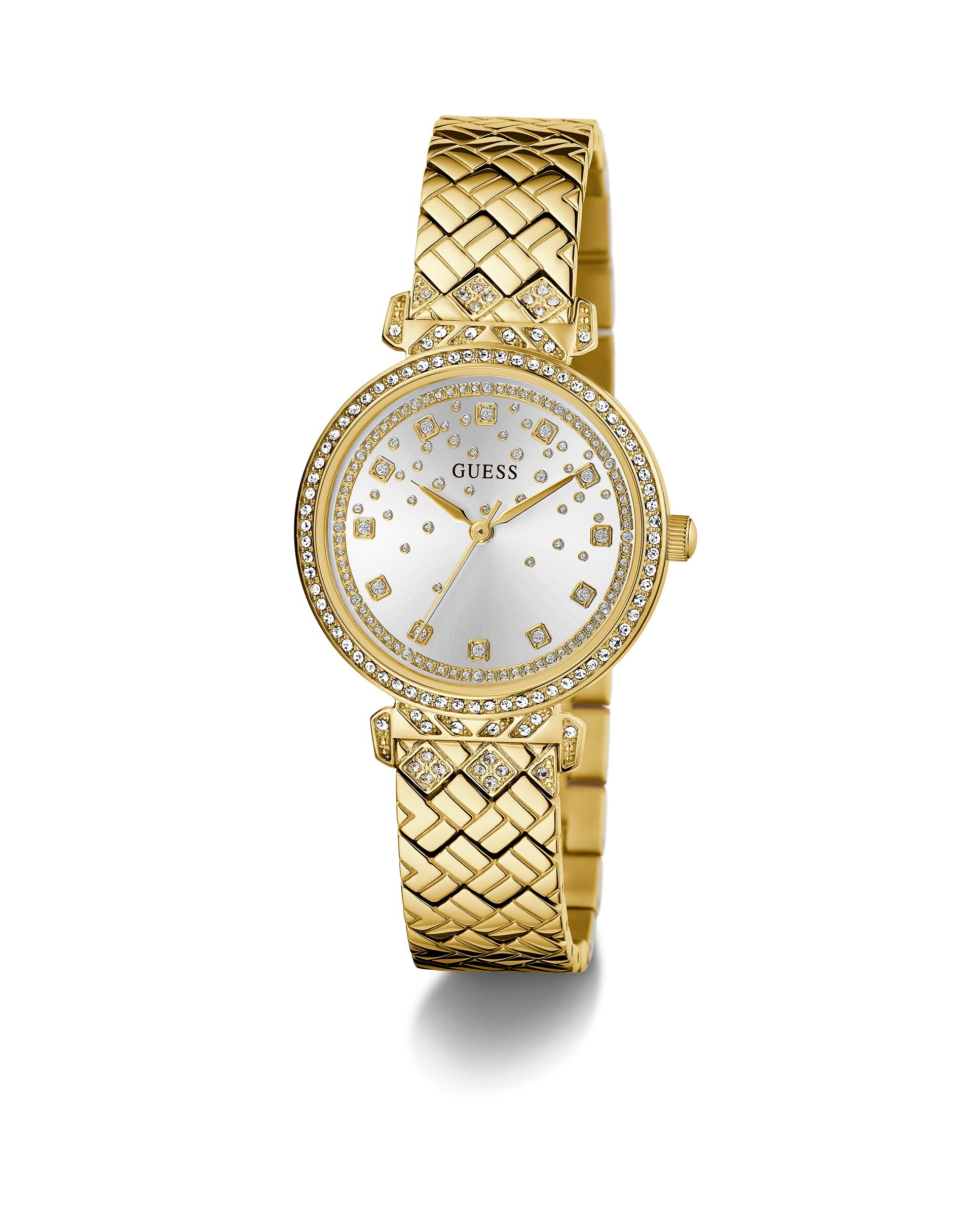 Relógio Enchantment Gw0763l2 de Aço e Bracelete Dourada Ouro-5