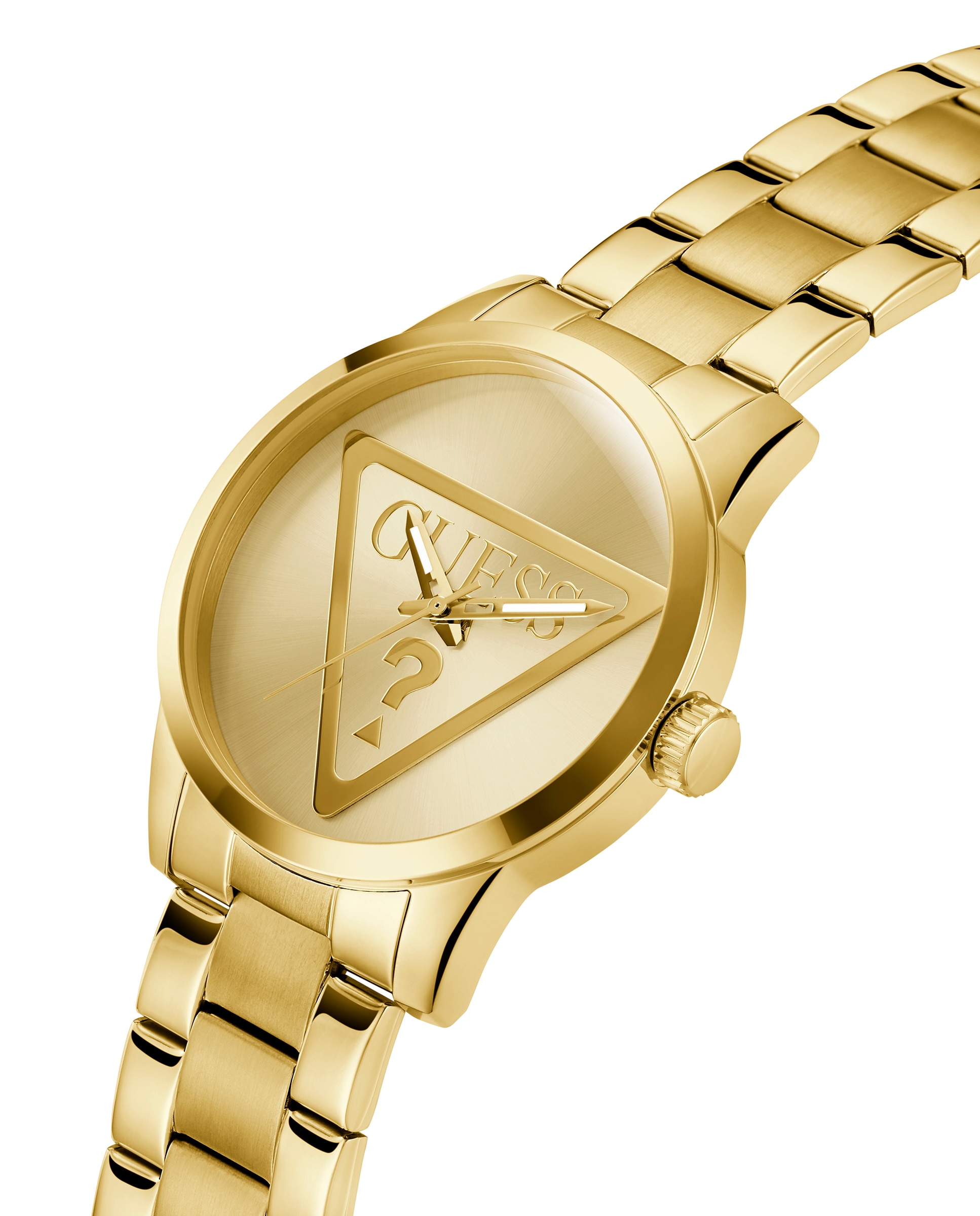 Relógio Badge Gw0782g1 de Aço e Bracelete Dourada Ouro-4