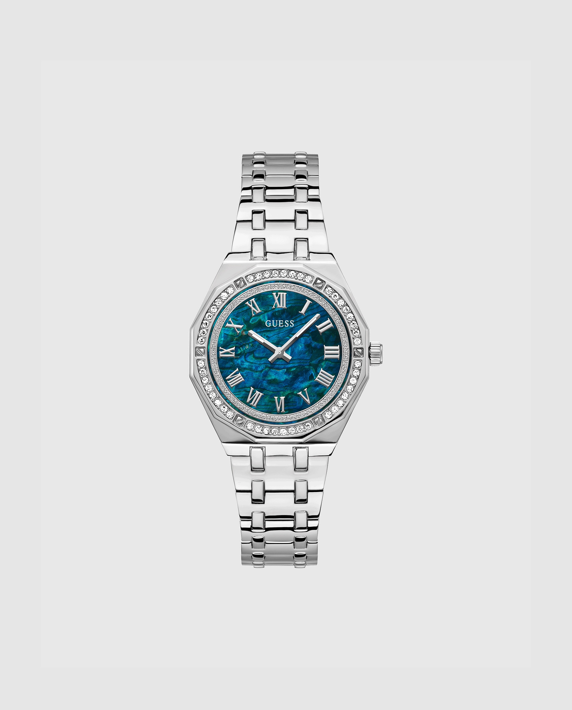 Relógio Desire Gw0770l1 de Aço e Bracelete Prateada Prata-1