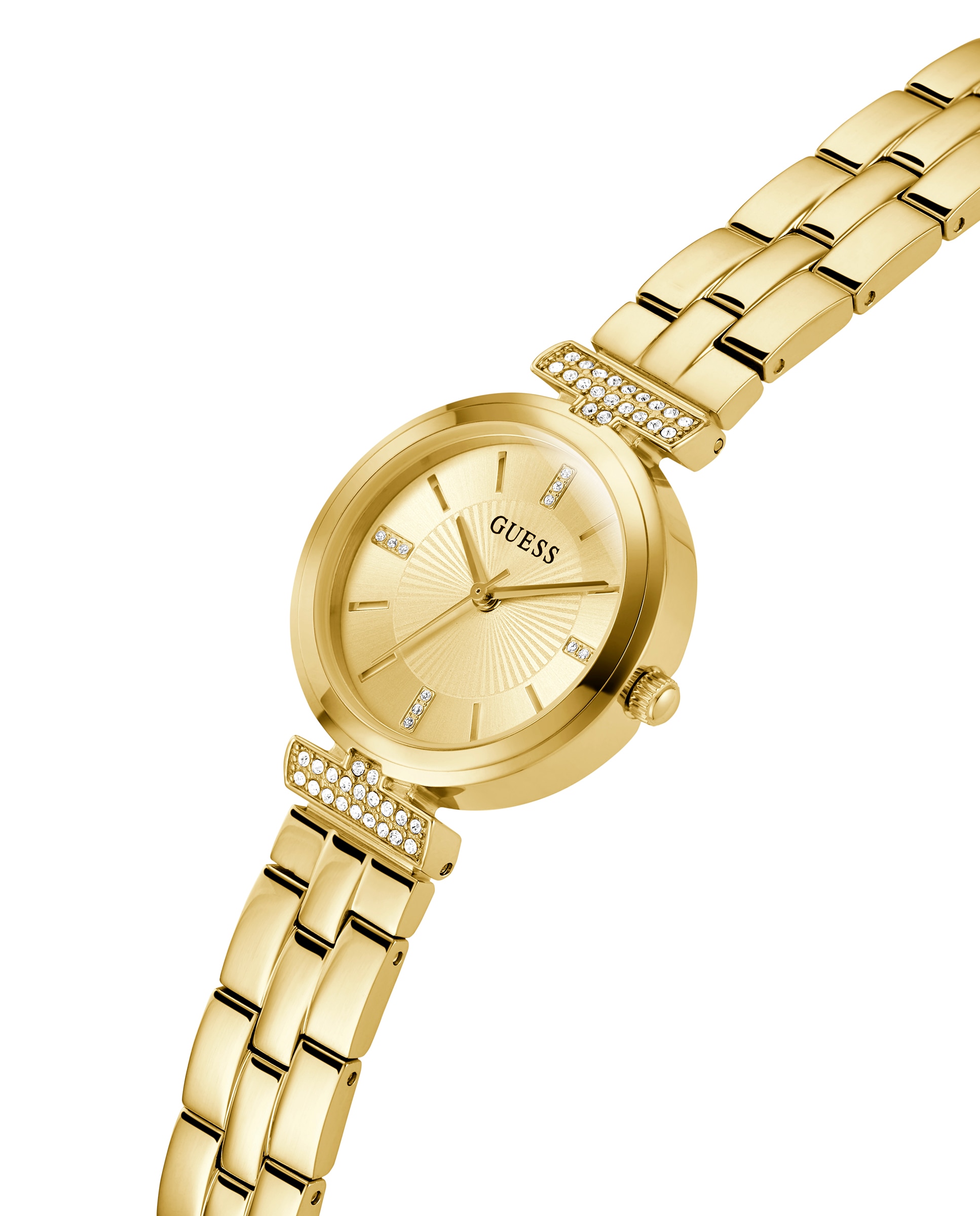Relógio Array Gw0762l2 de Aço e Bracelete Dourada Ouro-4