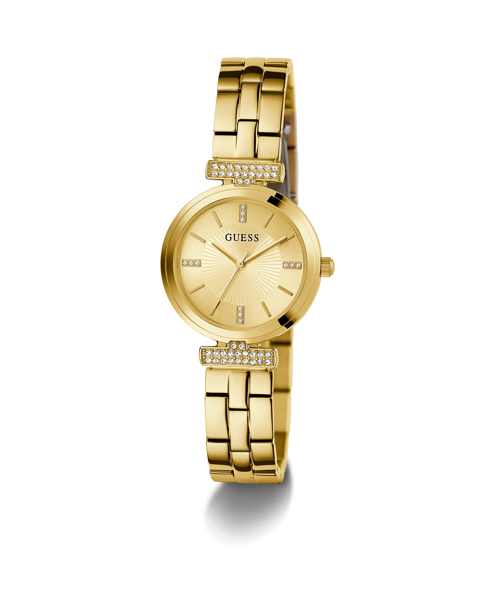 Relógio Array Gw0762l2 de Aço e Bracelete Dourada Ouro-5