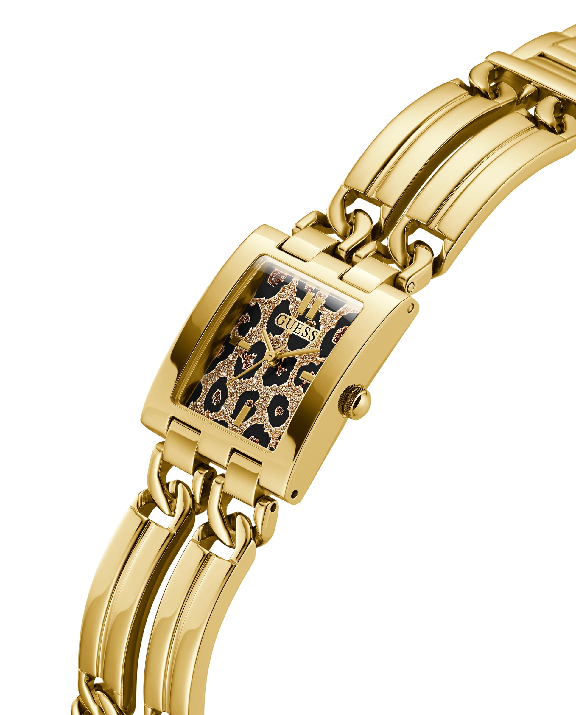 Relógio Mod Id Gw0807l2 de Aço e Bracelete Dourada Ouro-4