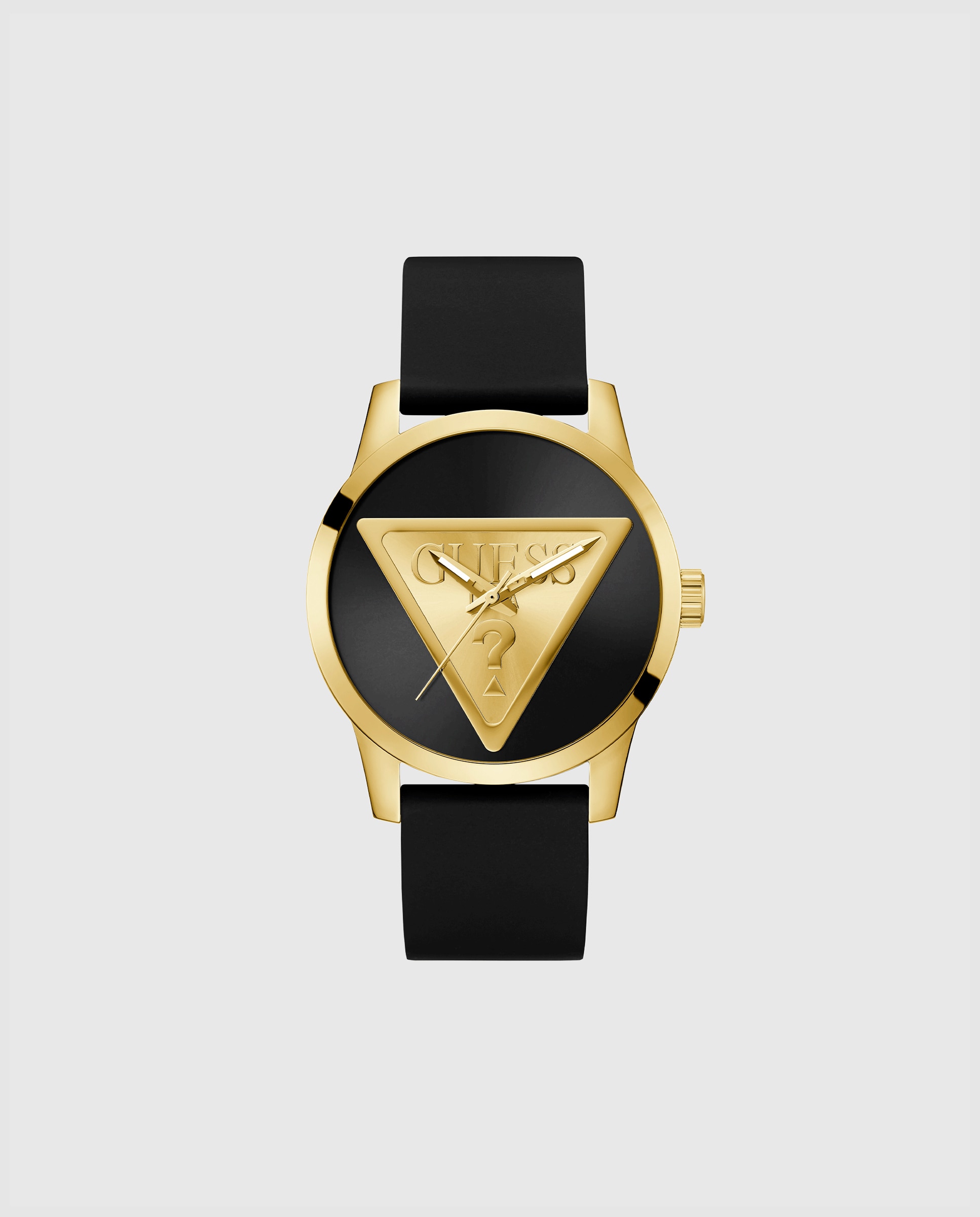 Relógio Badge Gw0781g4 de Silicone e Bracelete em Preto Preto-1