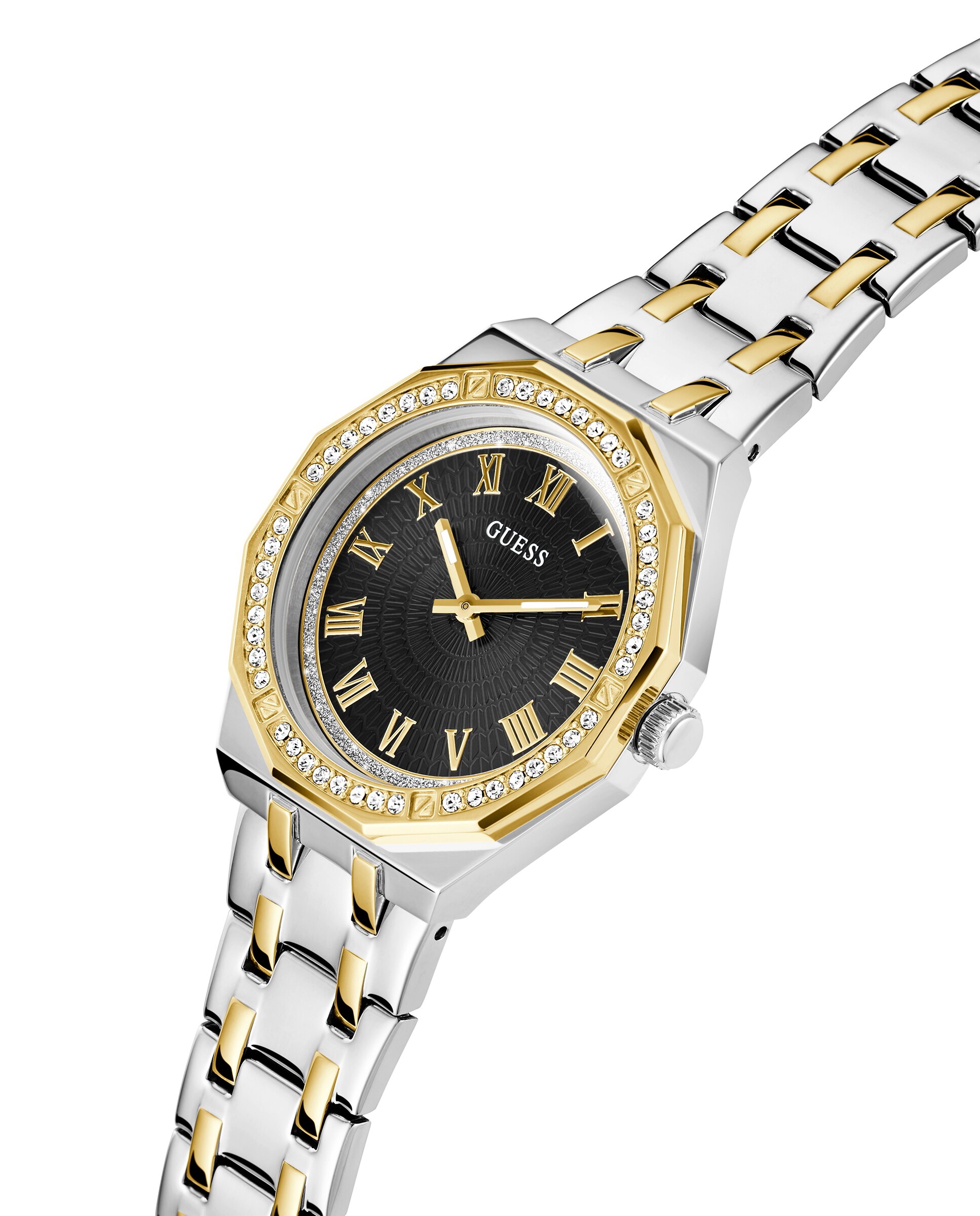 Relógio Desire Gw0770l4 de Aço e Bracelete Prateada Prata-4