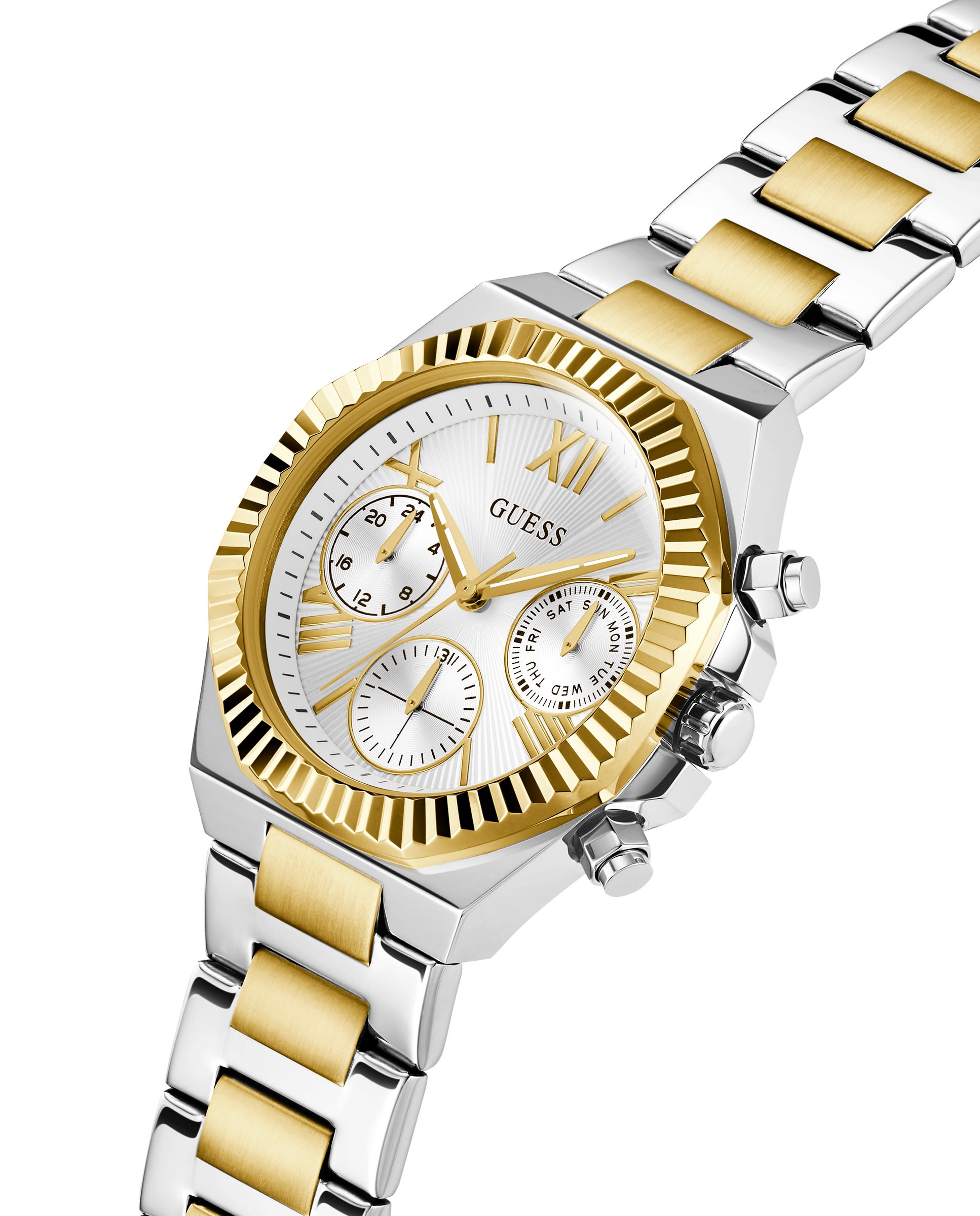 Relógio Equality Gw0769l3 de Aço e Bracelete Prateada Prata-4