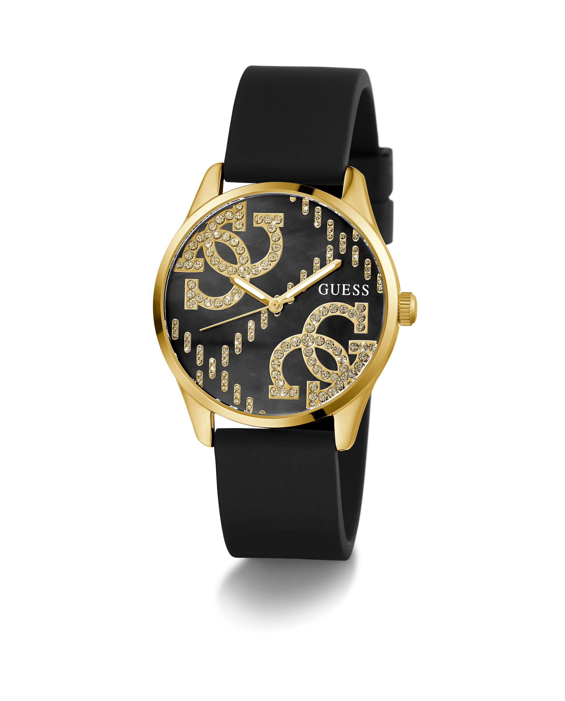 Relógio G Stitch Gw0755l3 de Silicone e Bracelete em Preto Preto-5