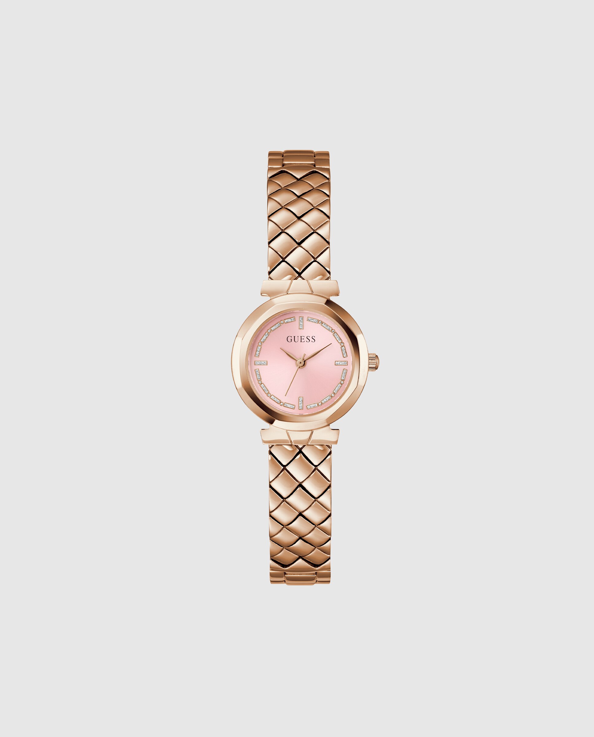 Relógio Mini Rumour Gw0839l3 de Aço e Bracelete em Ouro Rosa Ouro-1