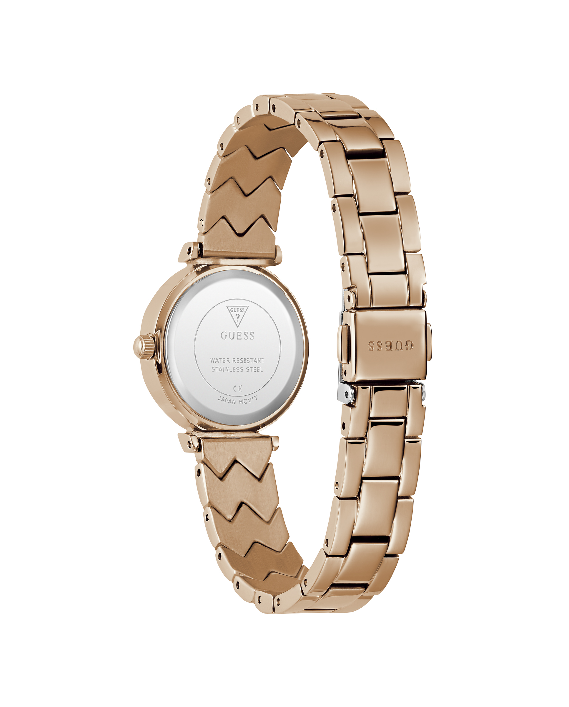 Relógio Mini Rumour Gw0839l3 de Aço e Bracelete em Ouro Rosa Ouro-3