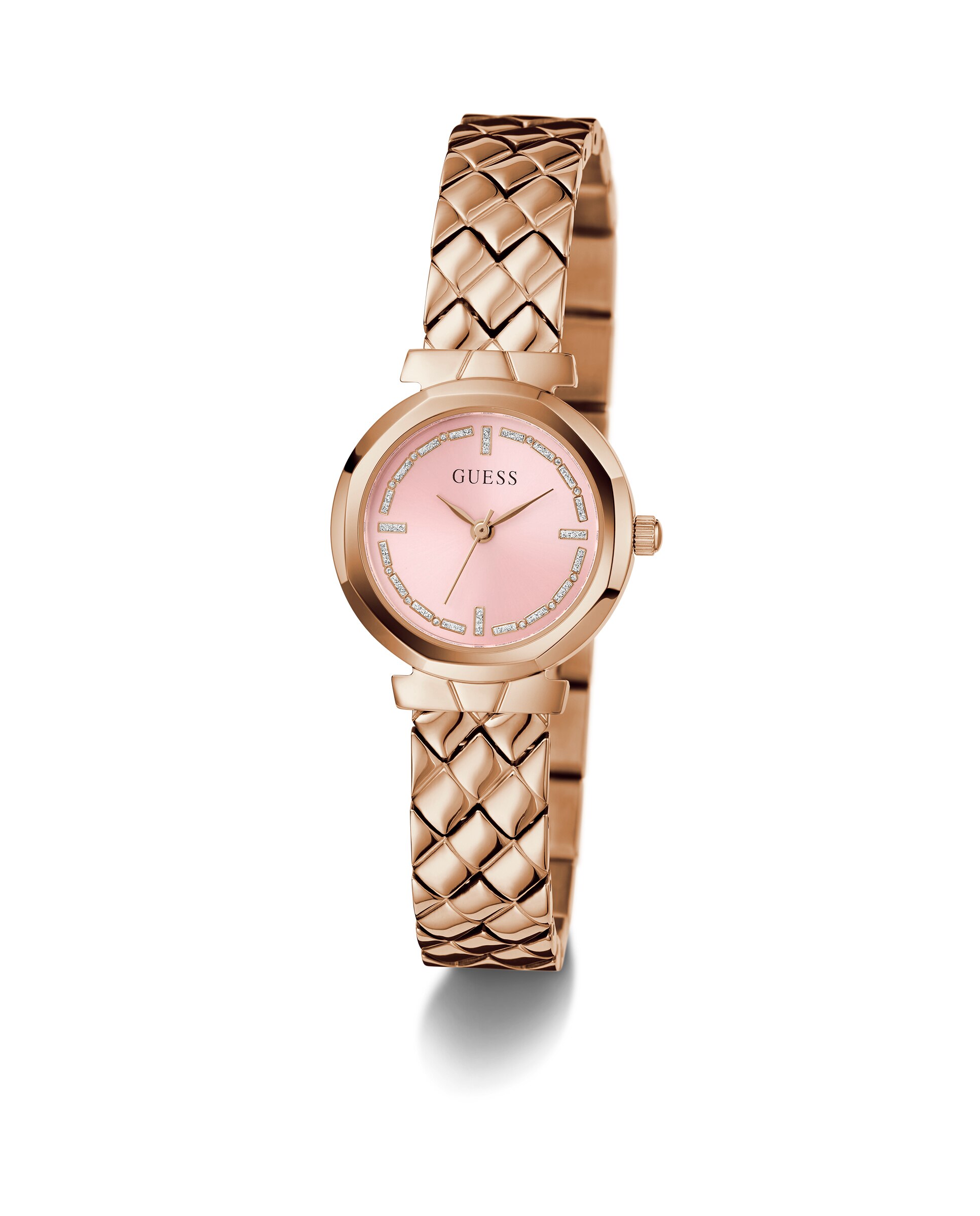 Relógio Mini Rumour Gw0839l3 de Aço e Bracelete em Ouro Rosa Ouro-5