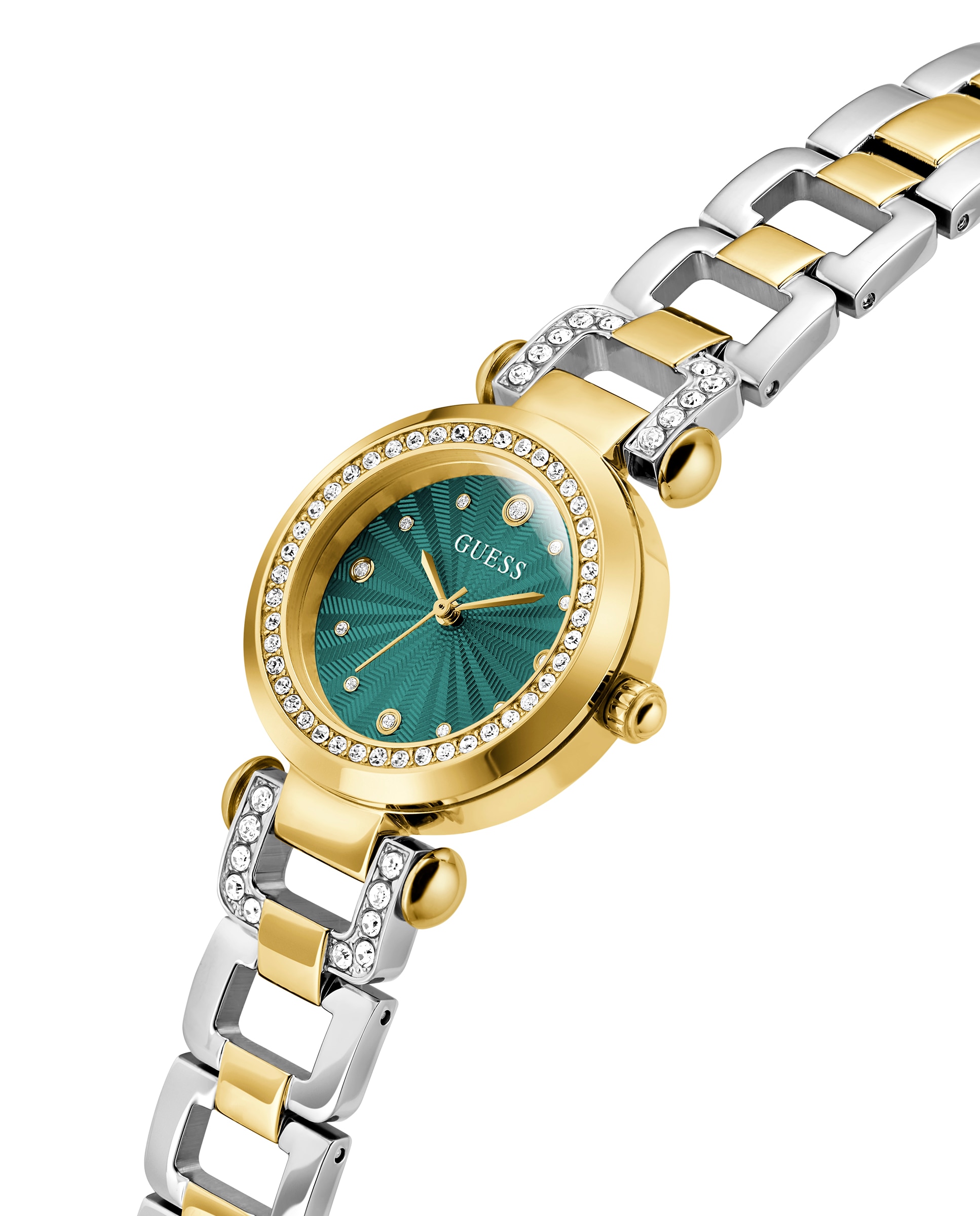 Relógio Ginger Gw0869l1 de Aço e Bracelete Bicolor Prata-4