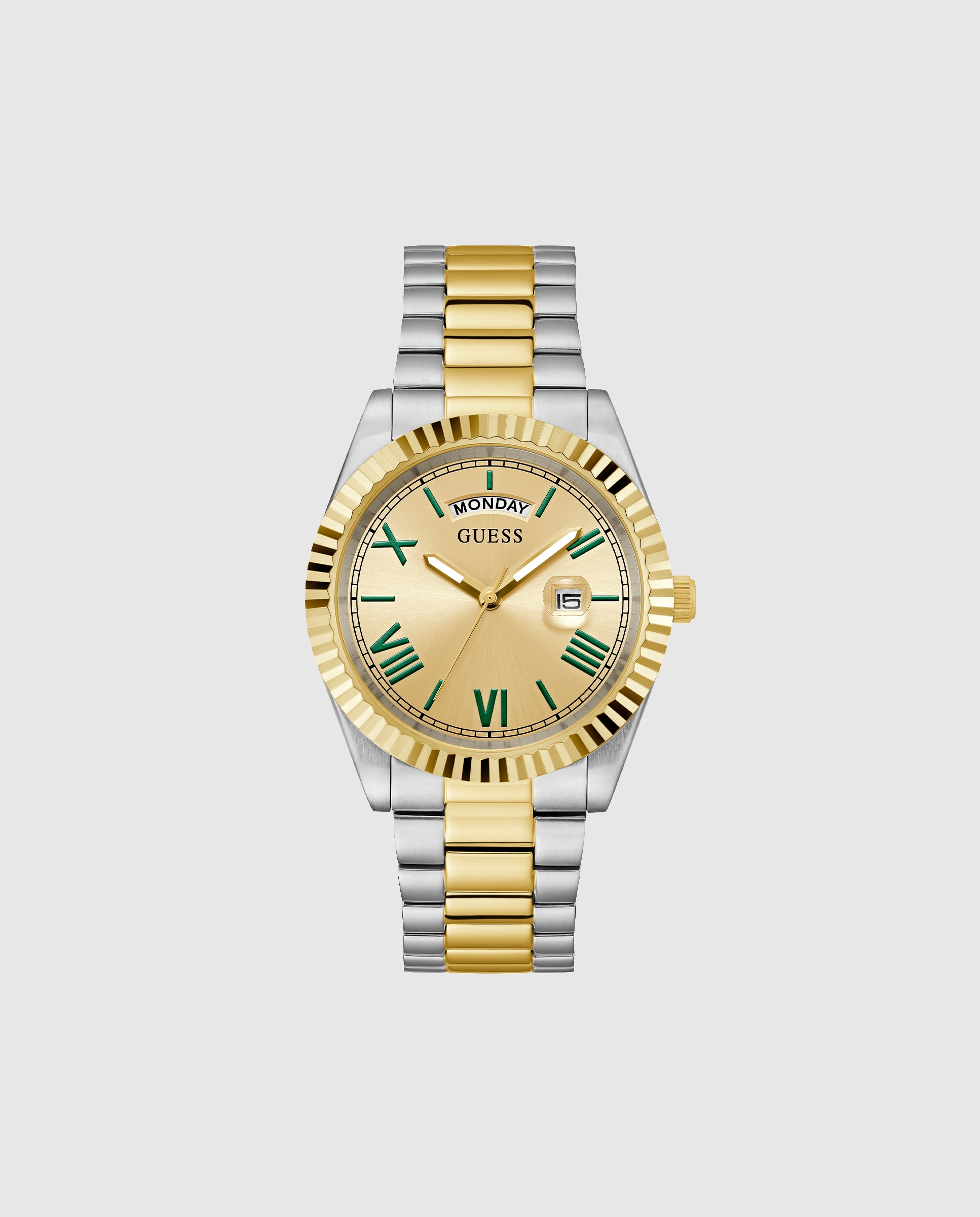 Relógio Connoisseur Gw0265g14 de Aço e Bracelete Bicolor em Ouro Prata-1
