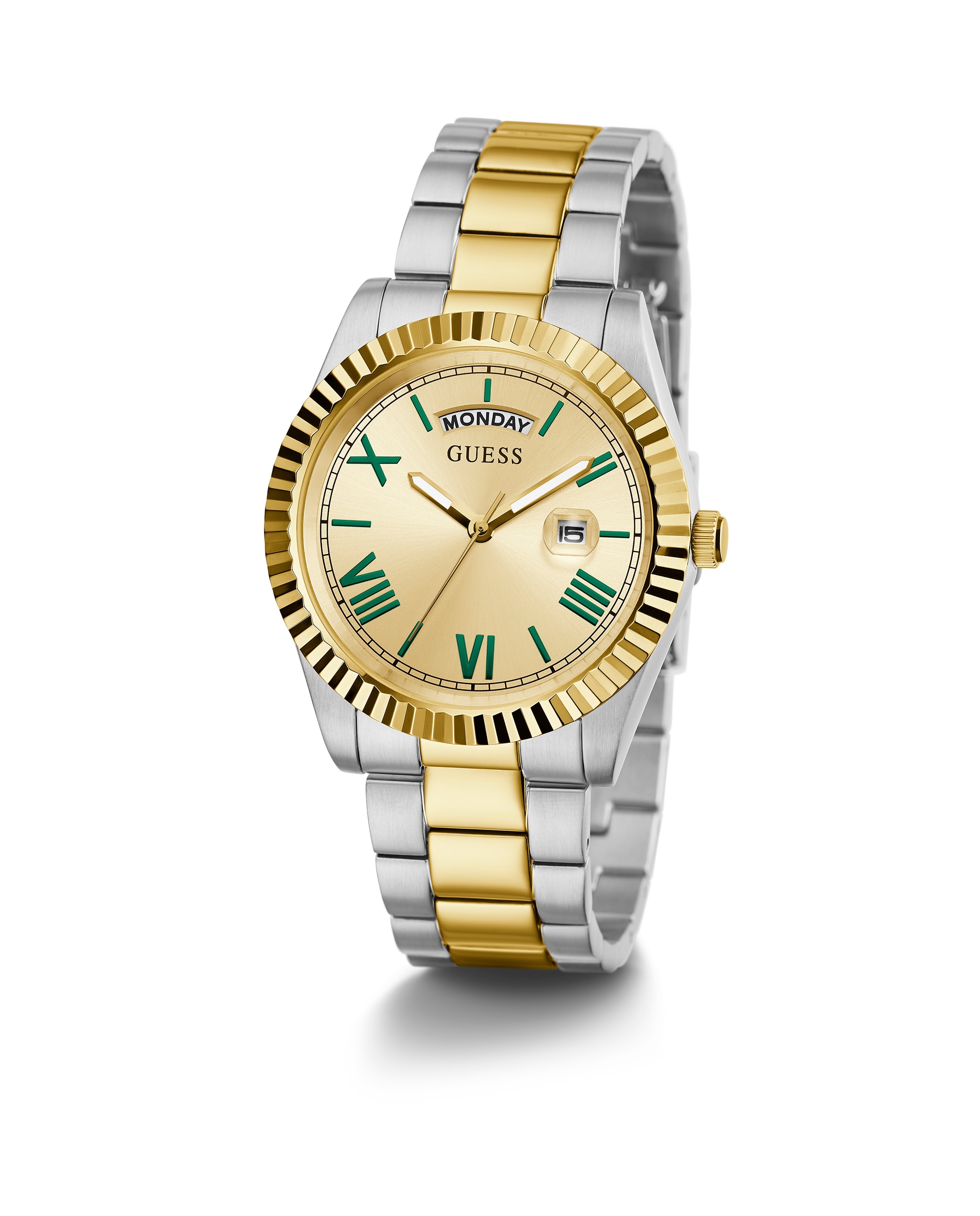 Relógio Connoisseur Gw0265g14 de Aço e Bracelete Bicolor em Ouro Prata-5