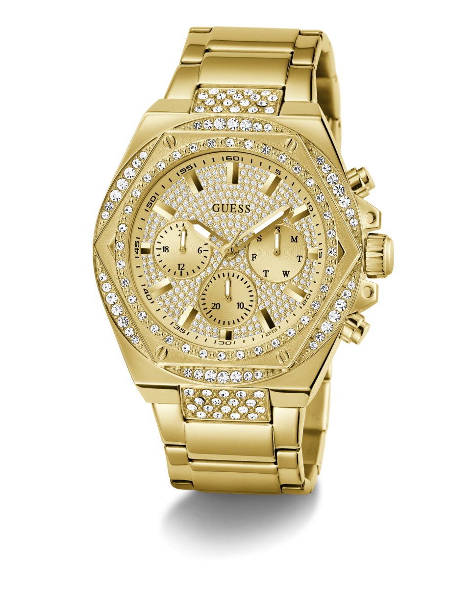 Relógio Fury Gw0899g2 de Aço e Bracelete Dourada Ouro-5