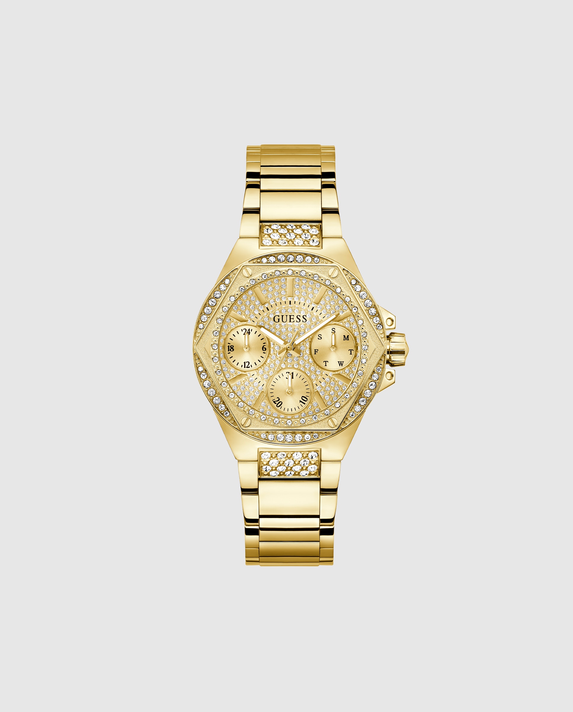 Relógio Envy Gw0878l2 de Aço e Bracelete Dourada Ouro-1