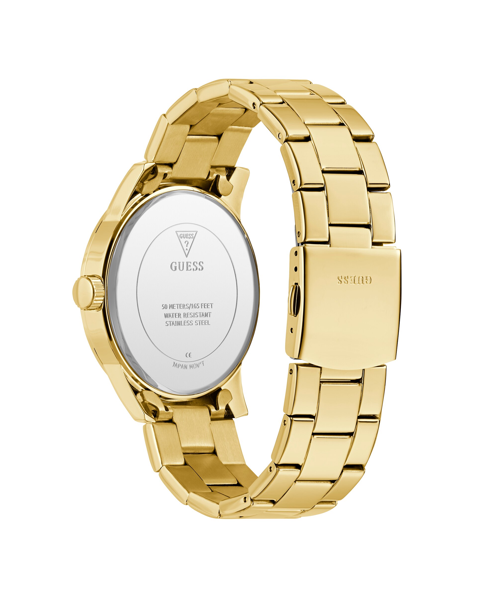 Relógio Badge Gw0915g1 de Aço e Bracelete Dourada Ouro-3