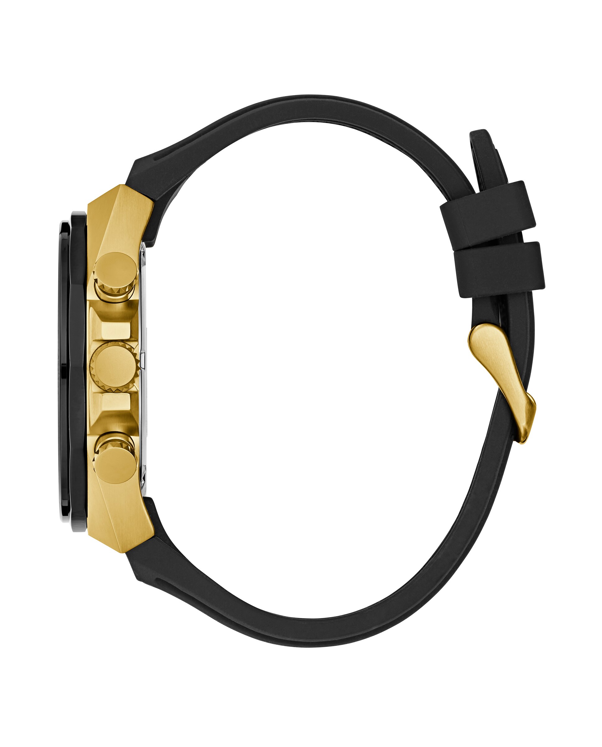 Relógio D1 Gw0902g1 de Silicone e Correia em Preto Preto-2