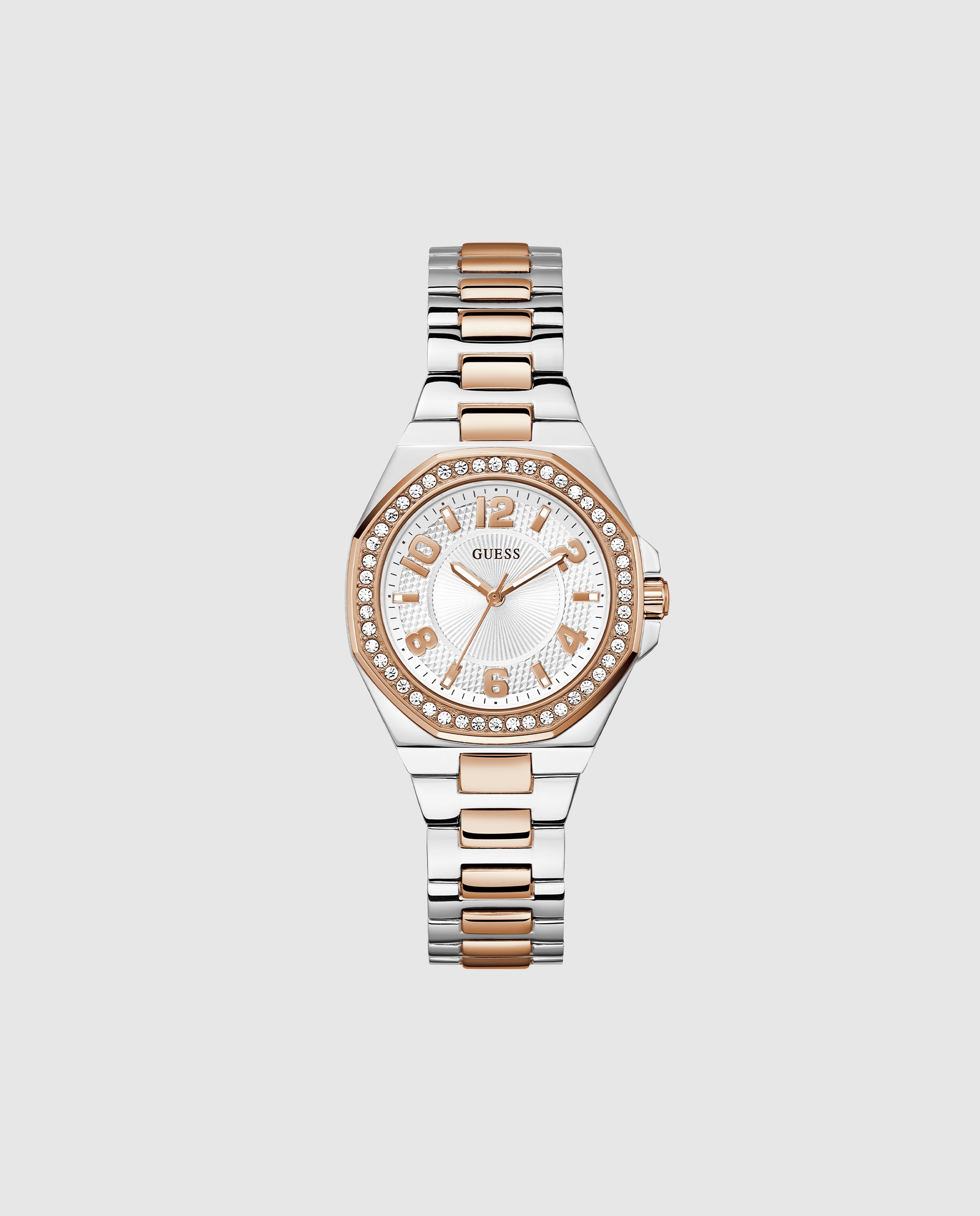 Relógio Contessa GW0877L4 de Aço e Bracelete Bicolor em Ouro Rosa Prata-1