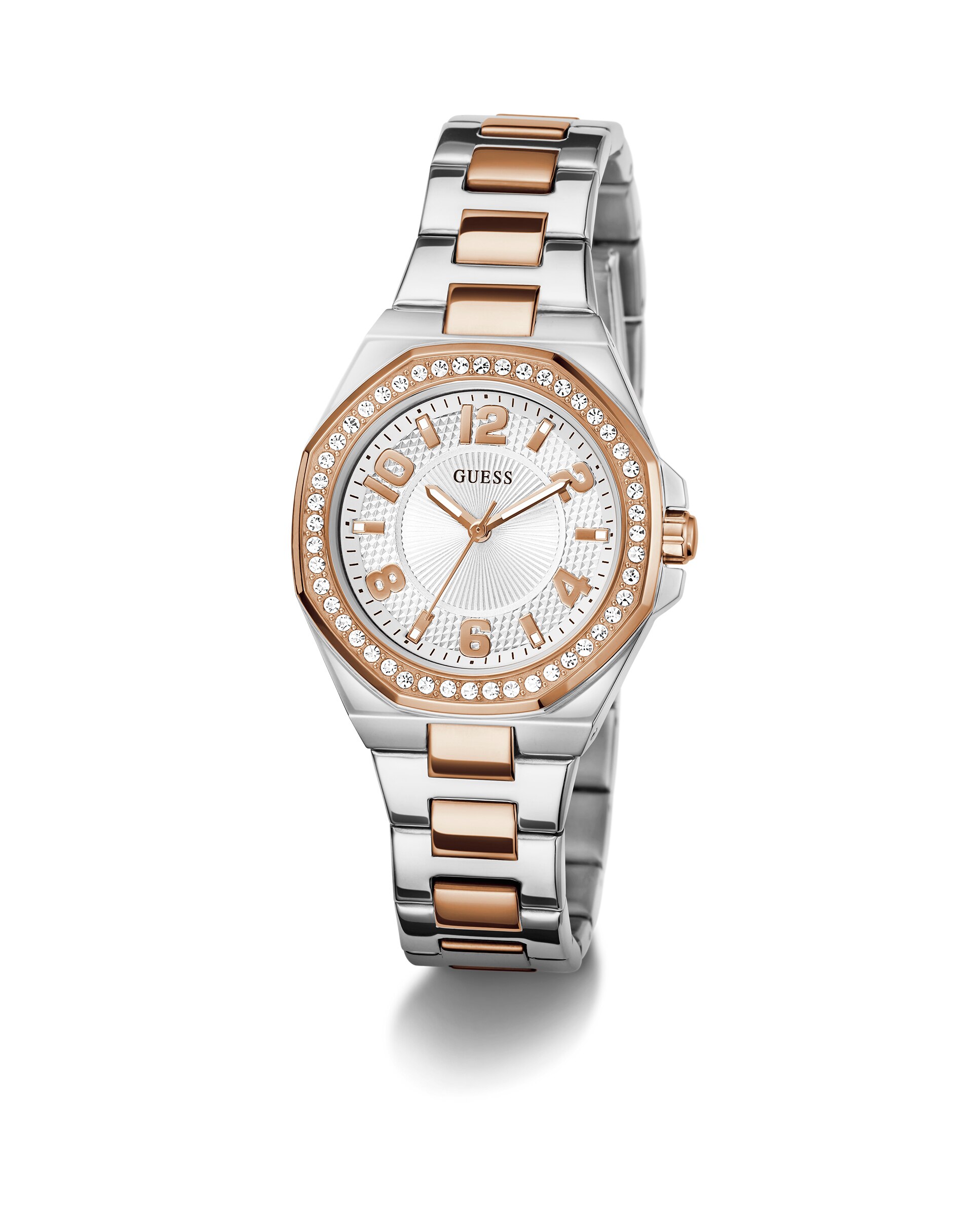 Relógio Contessa GW0877L4 de Aço e Bracelete Bicolor em Ouro Rosa Prata-5