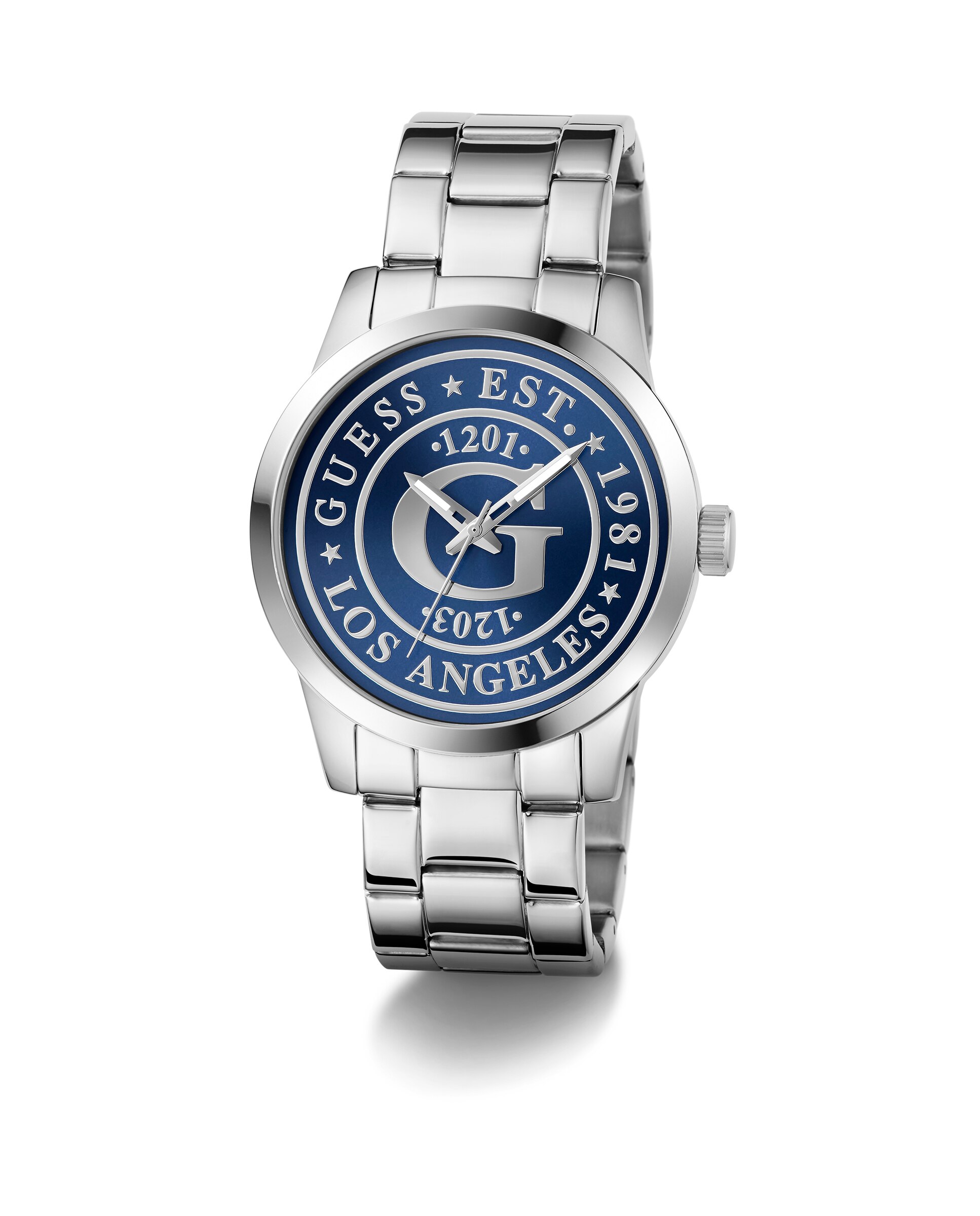 Relógio Collegiate G Gw0888g1 de Aço e Bracelete Prateada/cinza Prata-5