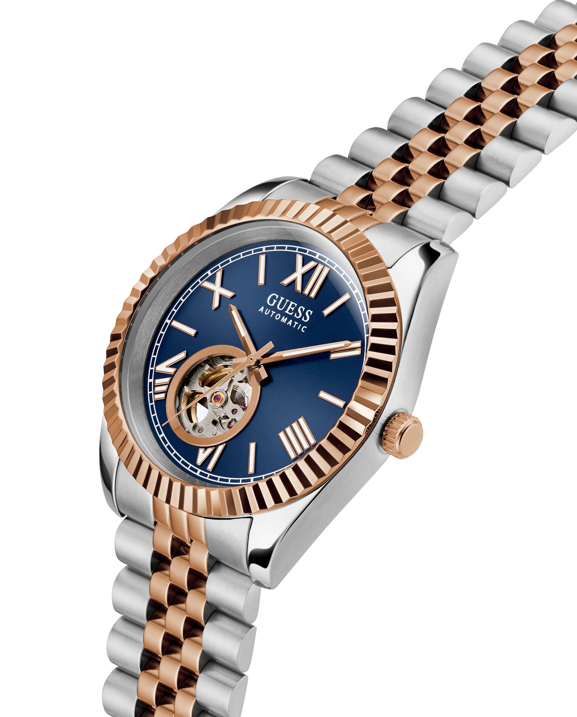 Relógio Connoisseur Gw0984g5 Automático de Aço e Bracelete Bicolor em Ouro Prata-4