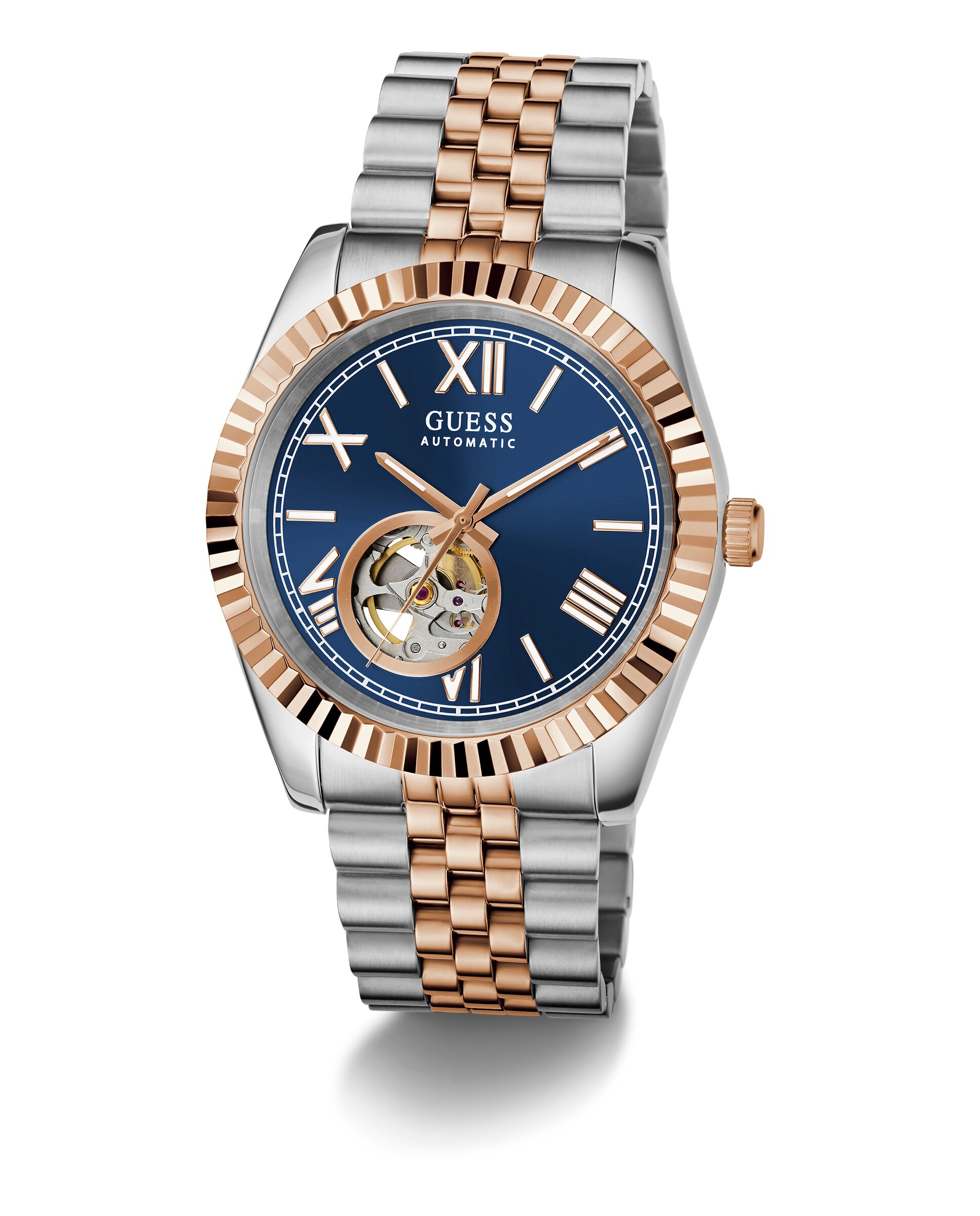 Relógio Connoisseur Gw0984g5 Automático de Aço e Bracelete Bicolor em Ouro Prata-5