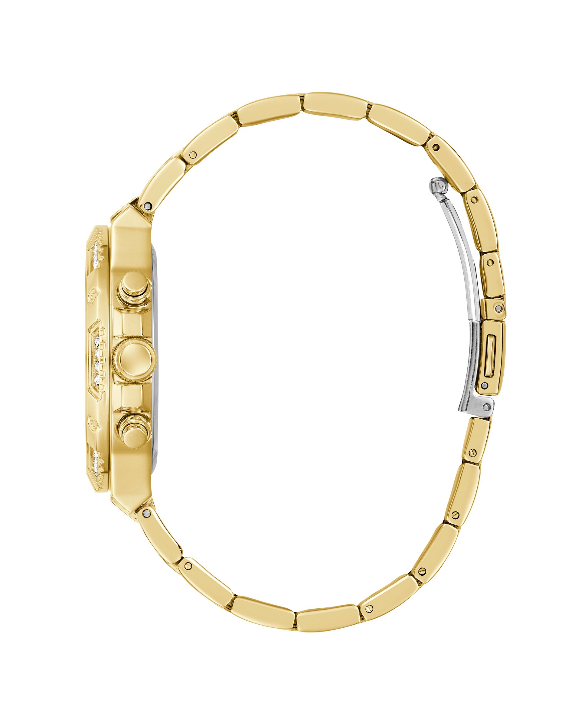Relógio Harlow Gw0950l2 de Aço e Bracelete Dourada Ouro-2