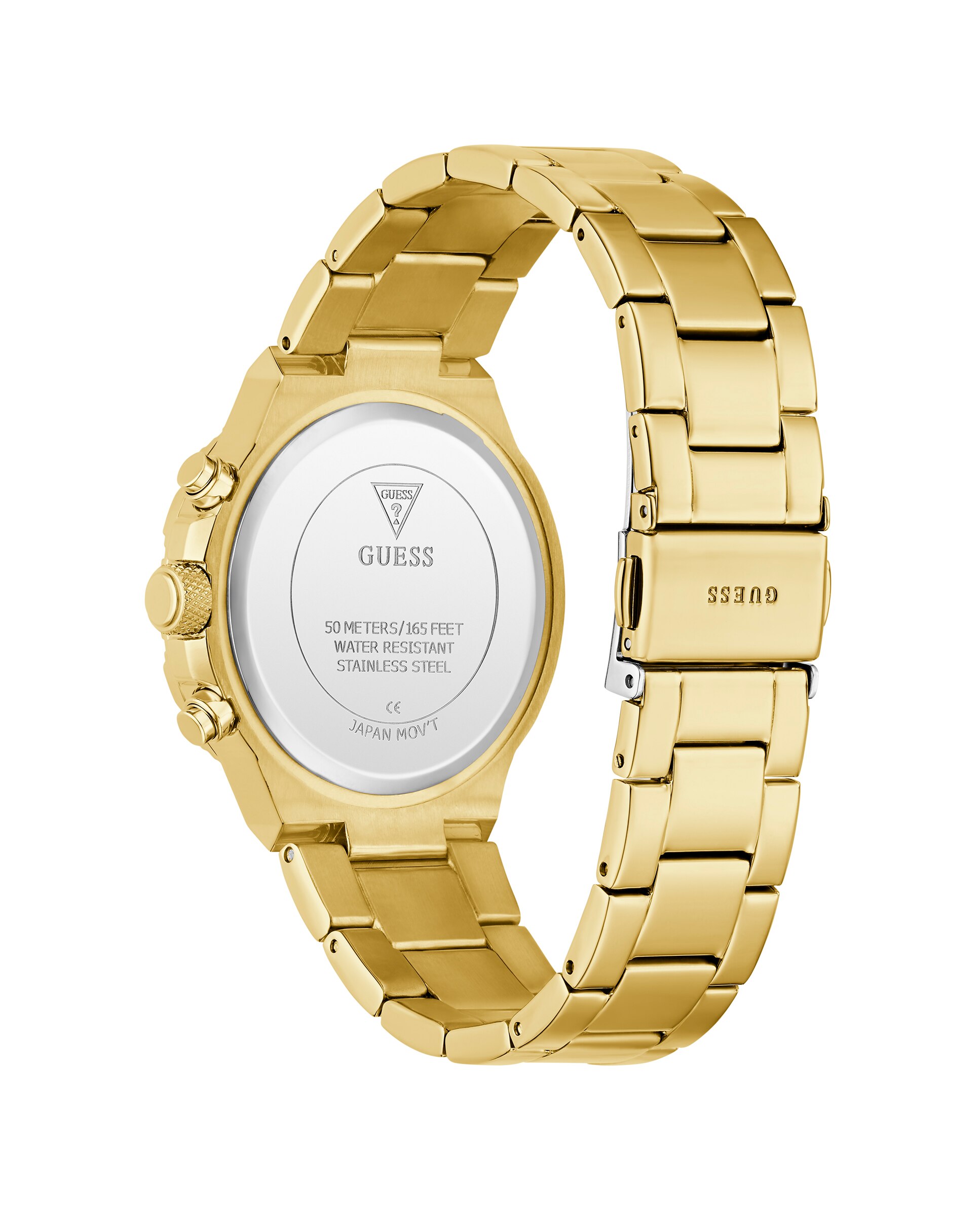 Relógio Harlow Gw0950l2 de Aço e Bracelete Dourada Ouro-3