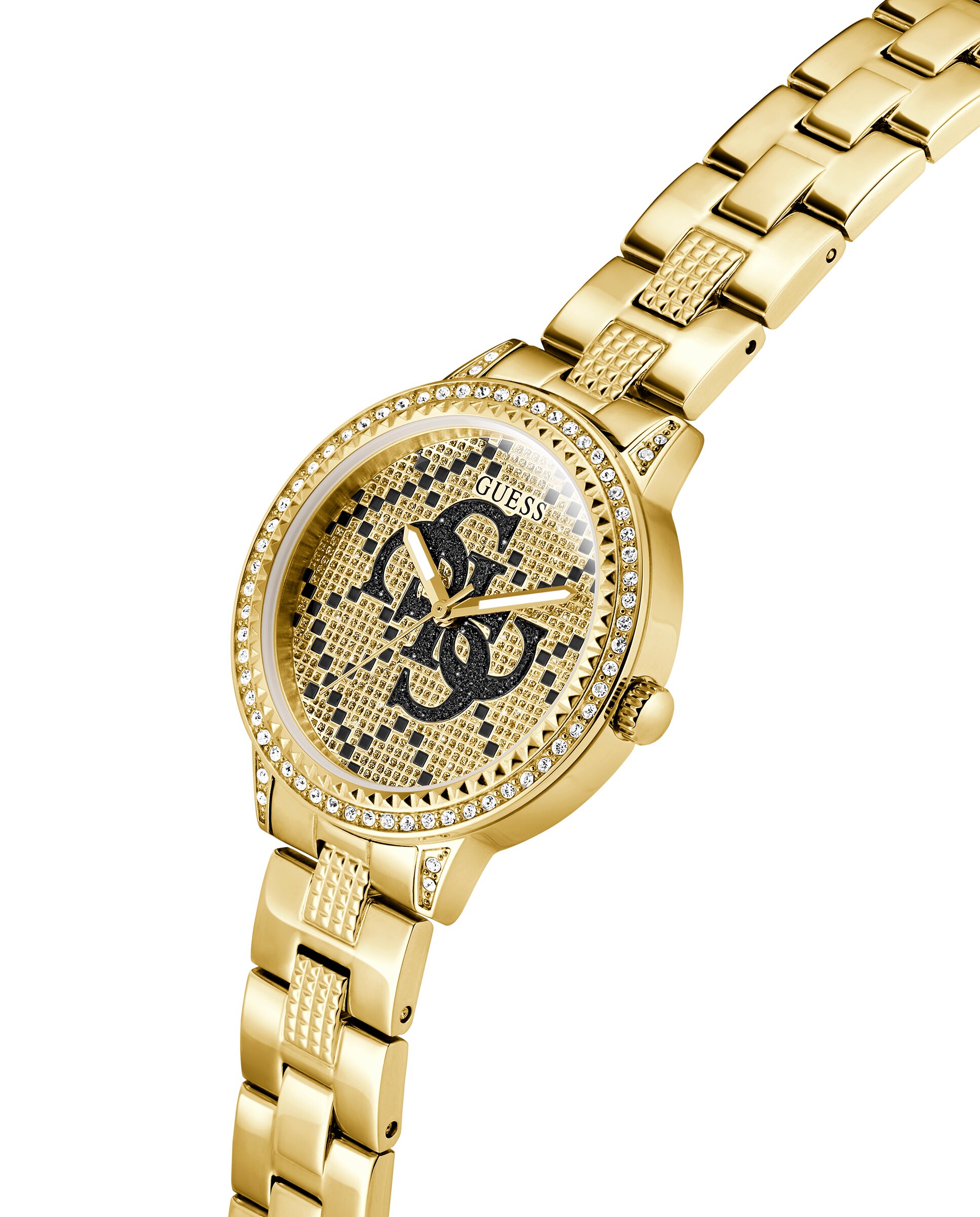 Relógio G Lace Gw0944l2 de Aço e Bracelete Dourada Ouro-4