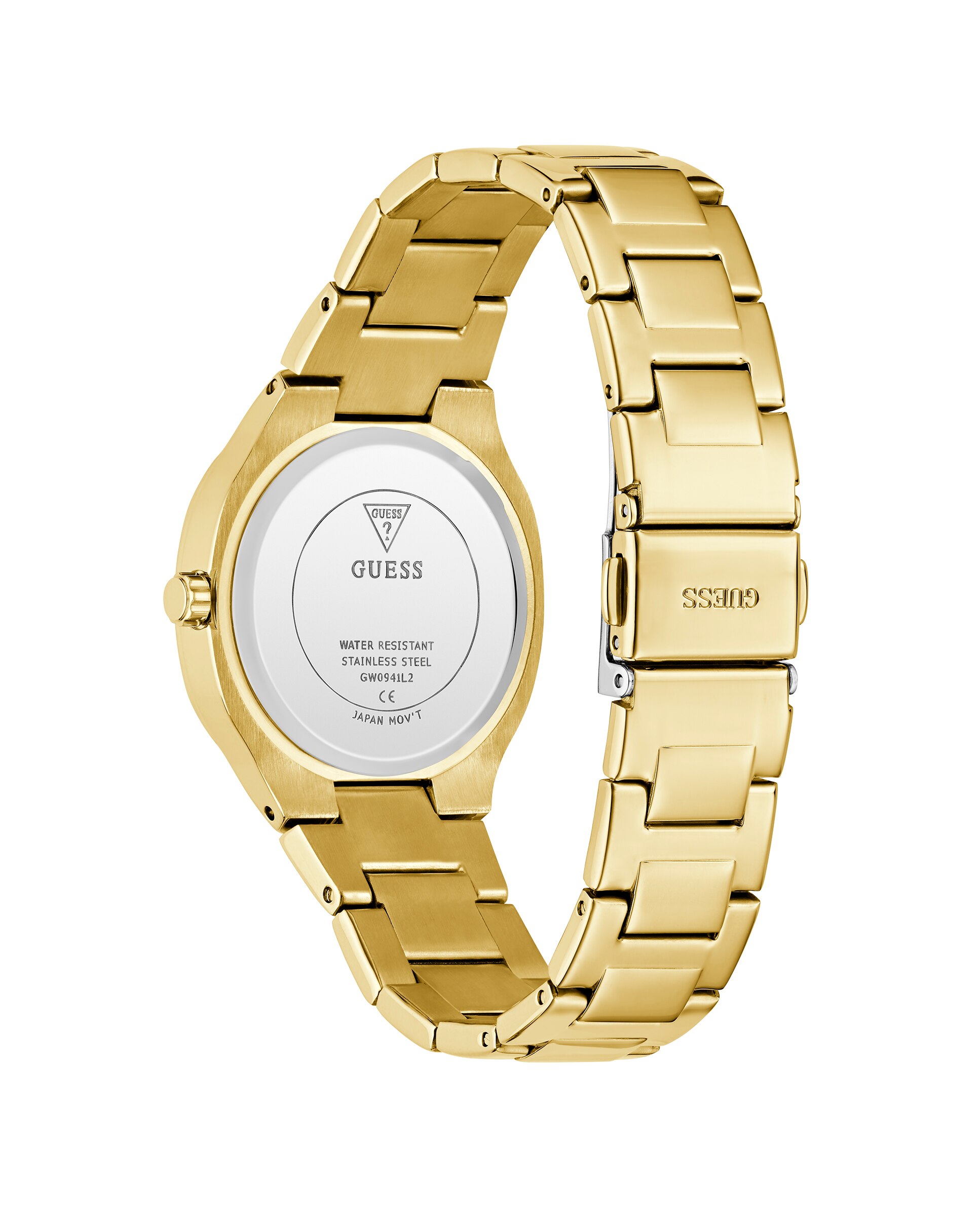 Relógio Electra Gw0941l2 de Aço e Bracelete Dourada Ouro-3