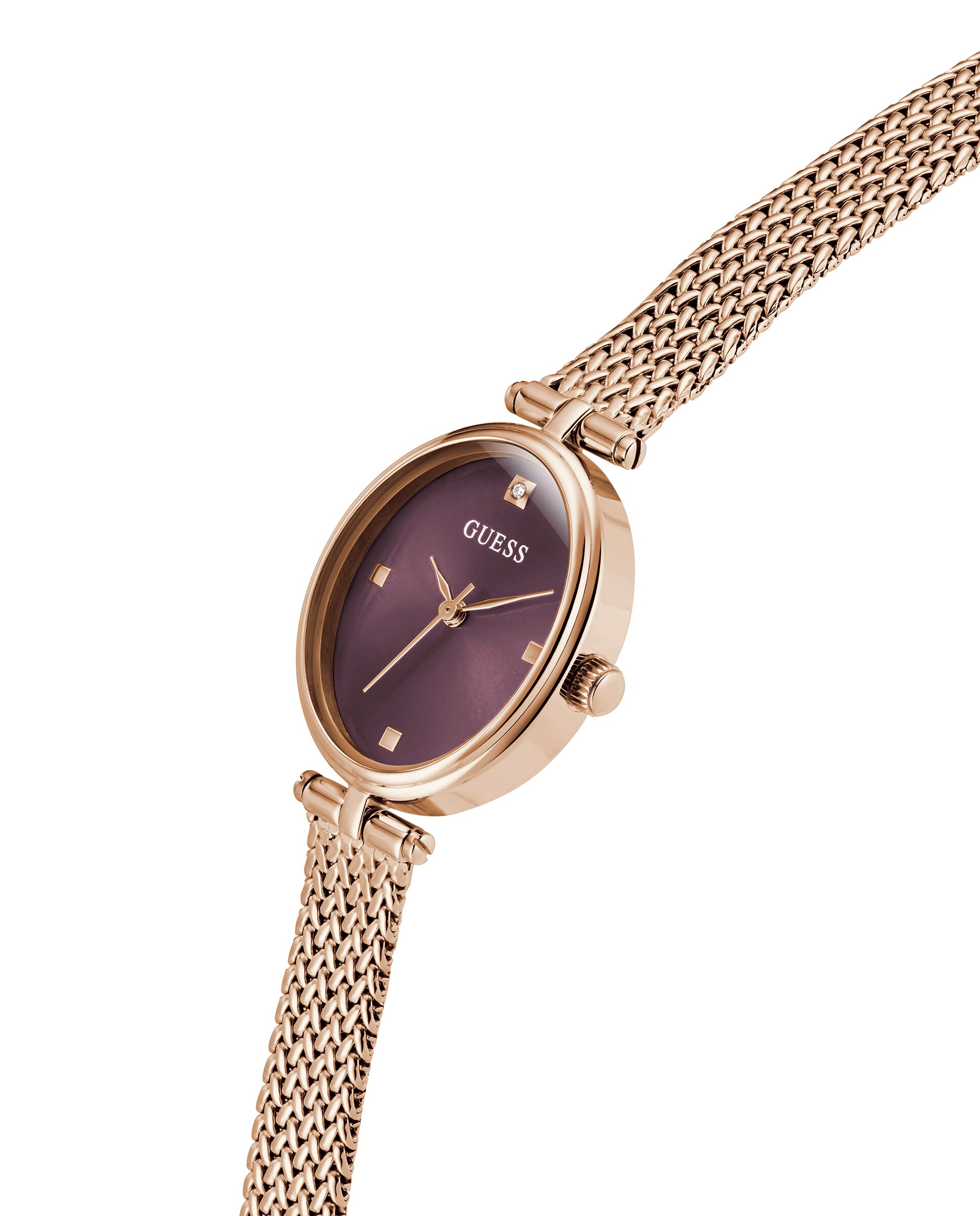 Relógio Ruby Gw0935l3 de Aço e Bracelete em Ouro Rosa Ouro-4