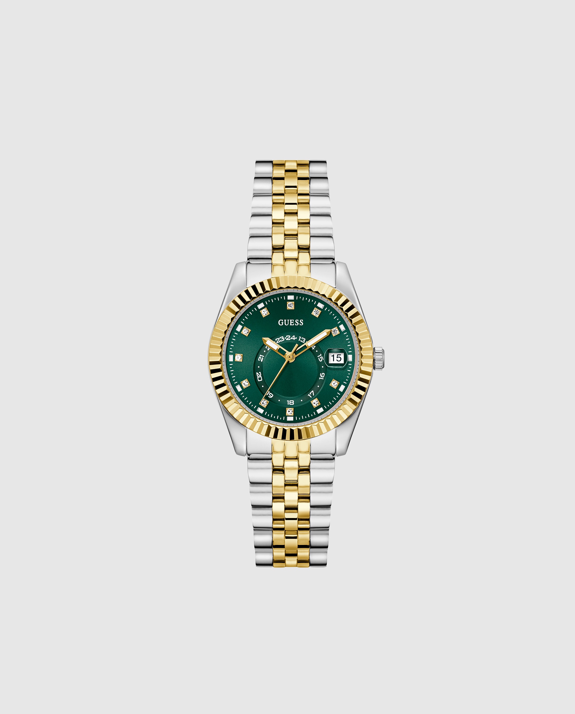 Relógio Jada Gw0936l3 de Aço e Bracelete Bicolor em Ouro Prata-1