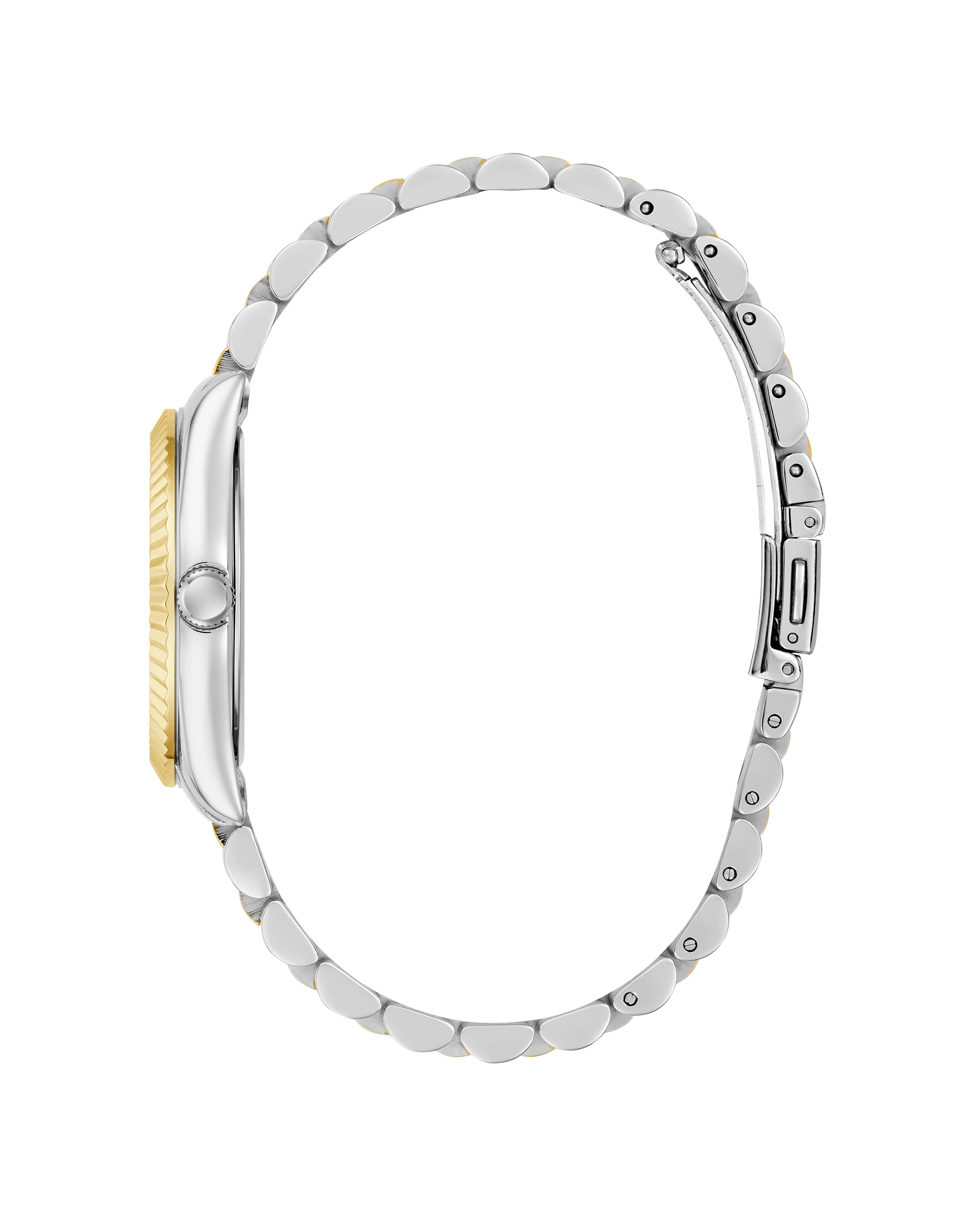 Relógio Jada Gw0936l3 de Aço e Bracelete Bicolor em Ouro Prata-2