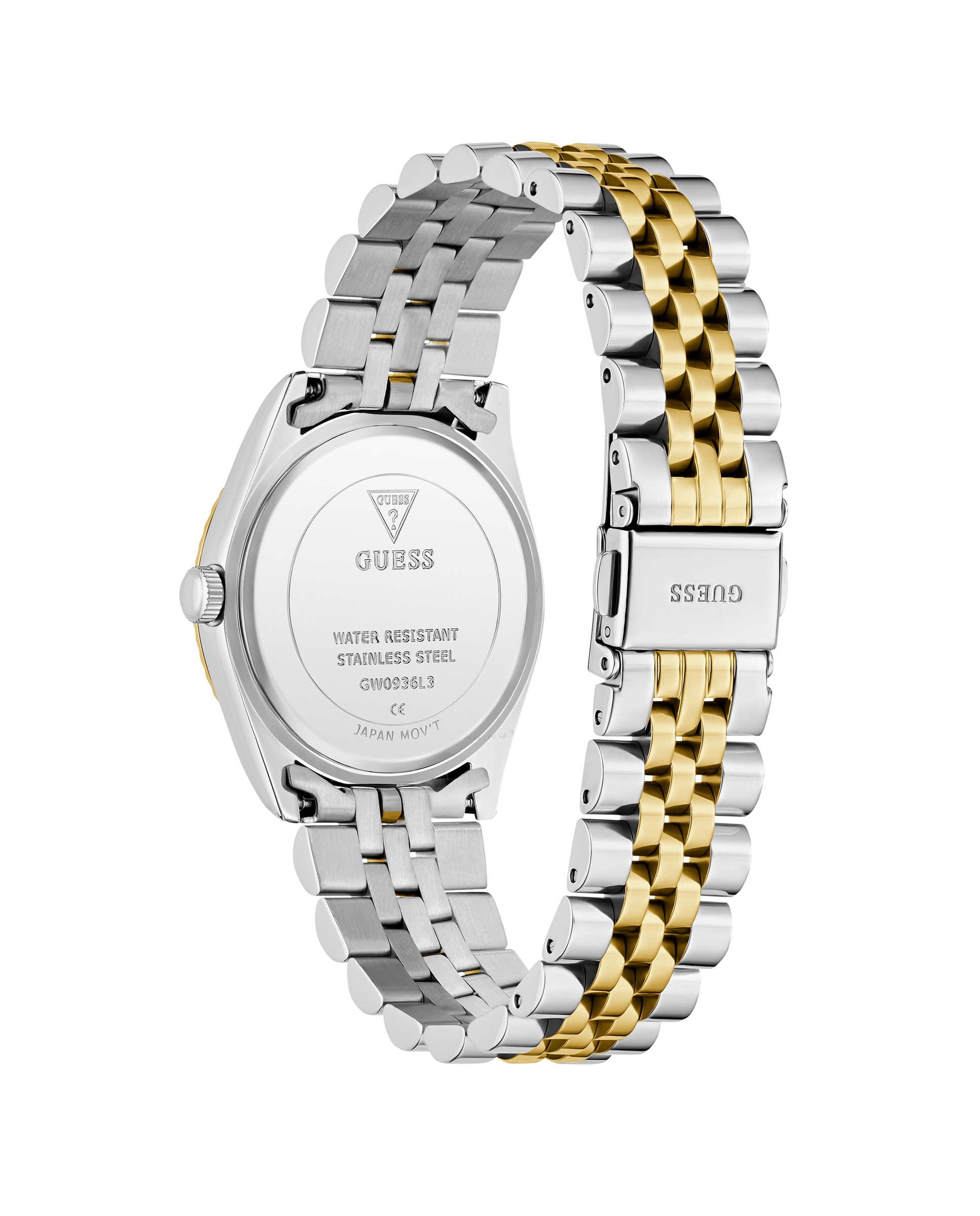Relógio Jada Gw0936l3 de Aço e Bracelete Bicolor em Ouro Prata-3