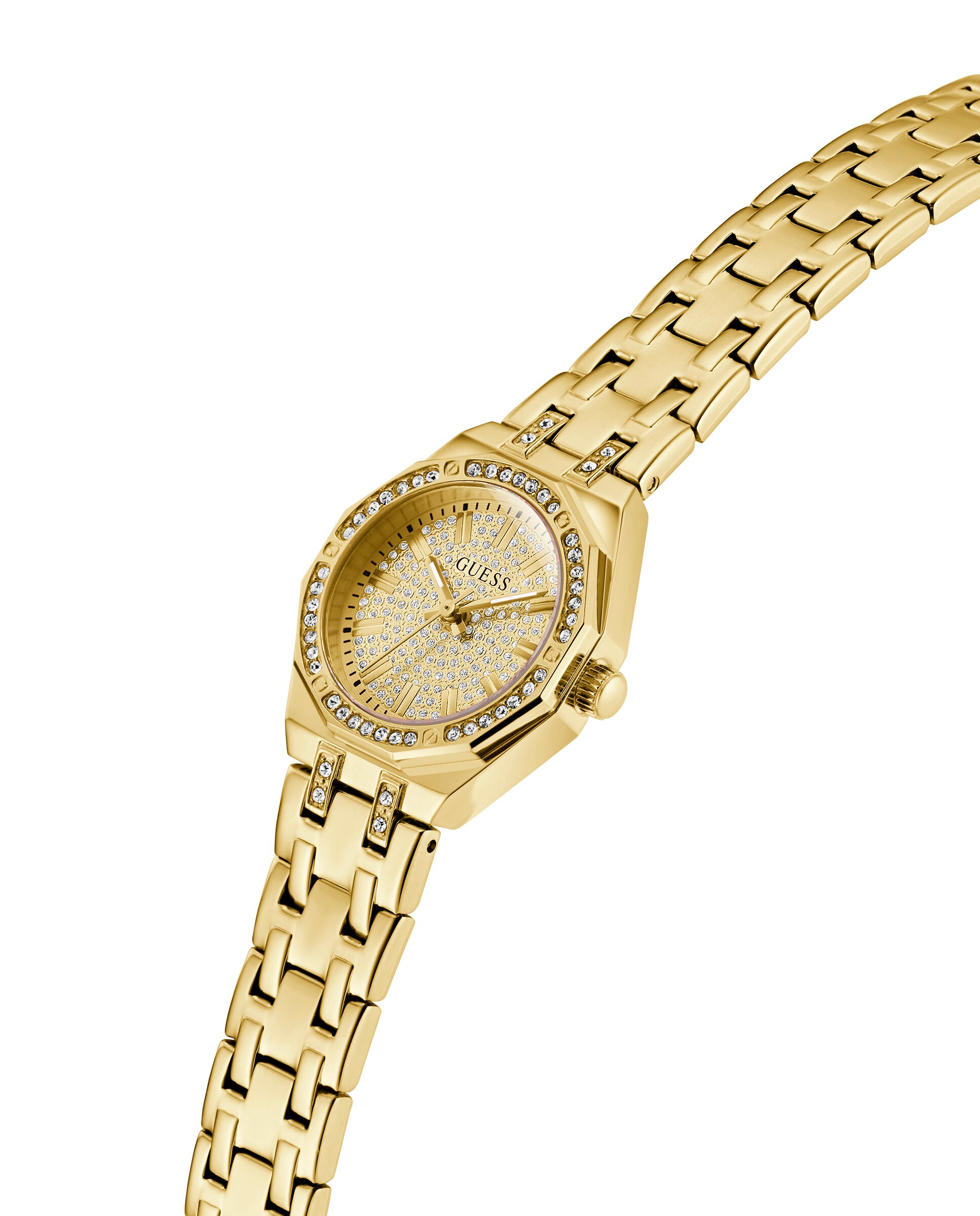 Relógio Pixie Gw0931l2 de Aço e Bracelete Dourada Ouro-4