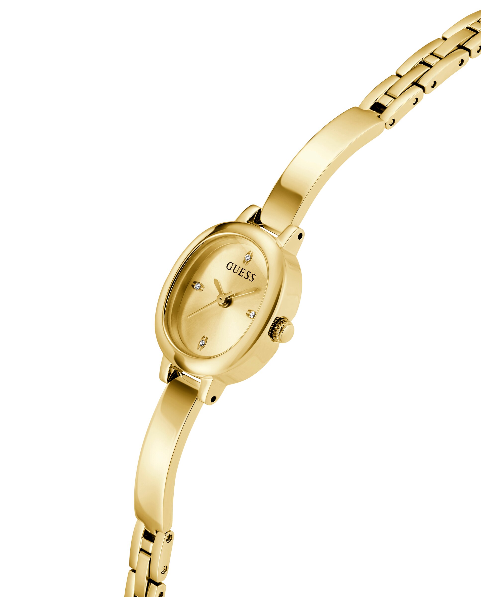Relógio Penelope Gw0924l2 de Aço e Bracelete Dourada Ouro-4