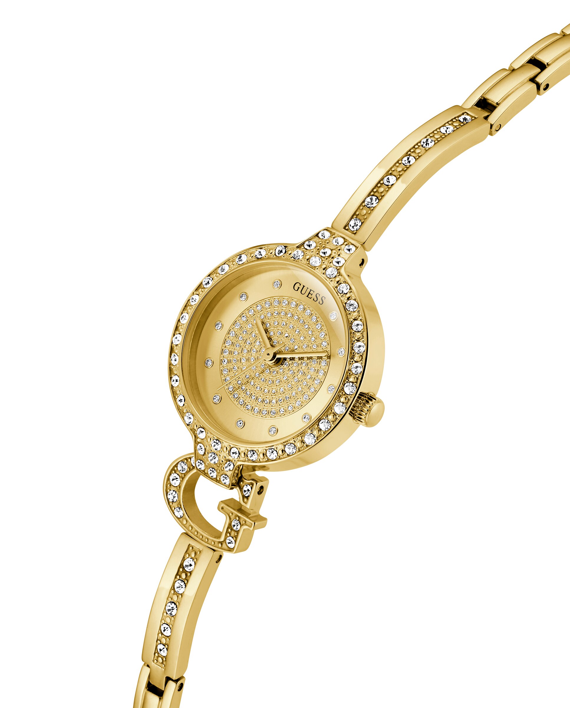 Relógio Giselle Gw0929l2 de Aço e Bracelete Dourada Ouro-4