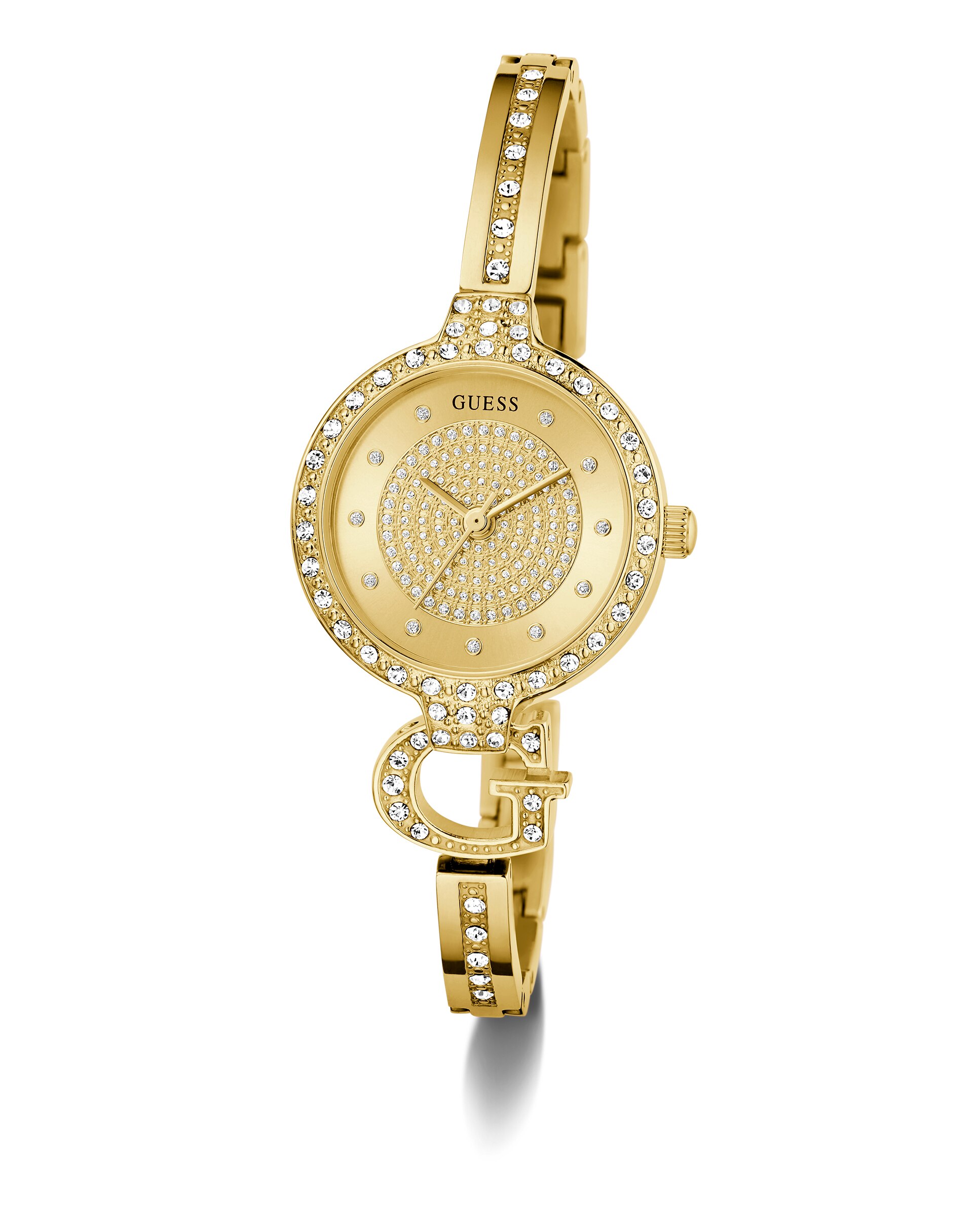 Relógio Giselle Gw0929l2 de Aço e Bracelete Dourada Ouro-5