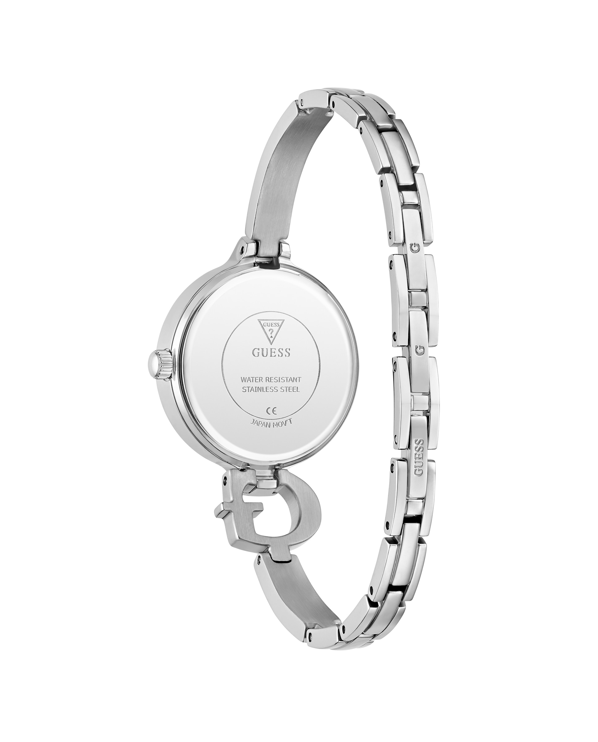 Relógio Giselle Gw0929l1 de Aço e Bracelete Prateada/cinza Prata-3