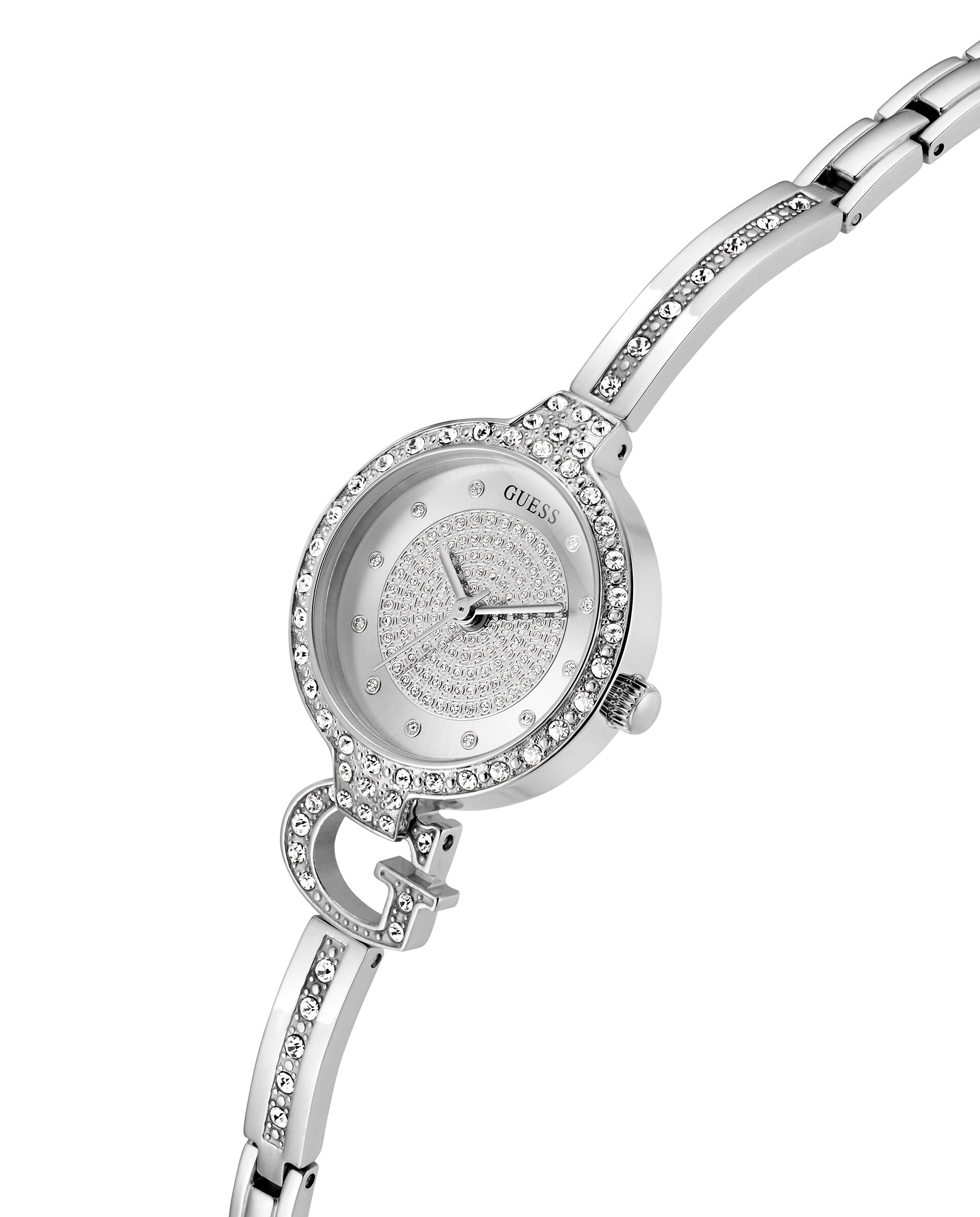 Relógio Giselle Gw0929l1 de Aço e Bracelete Prateada/cinza Prata-4