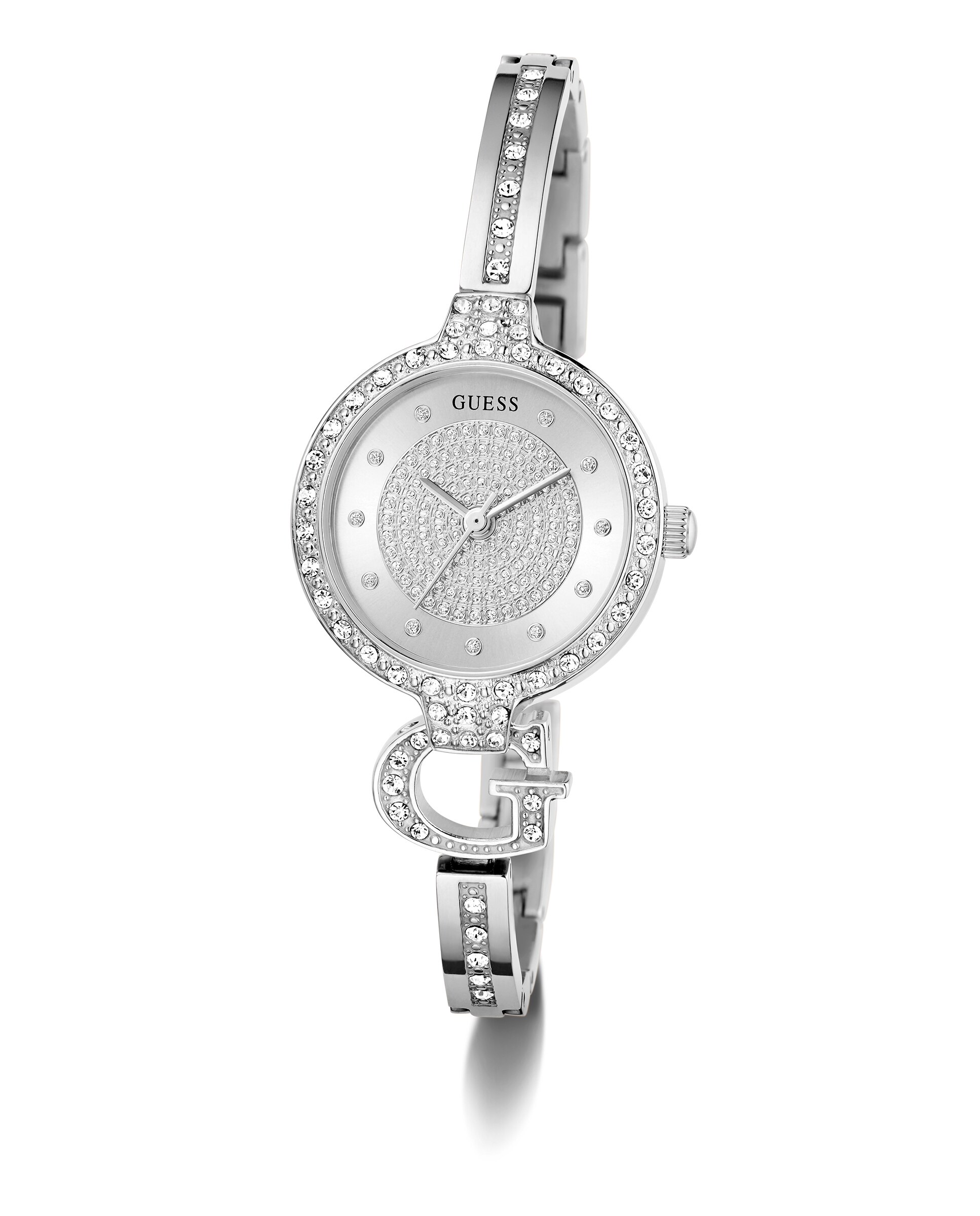 Relógio Giselle Gw0929l1 de Aço e Bracelete Prateada/cinza Prata-5